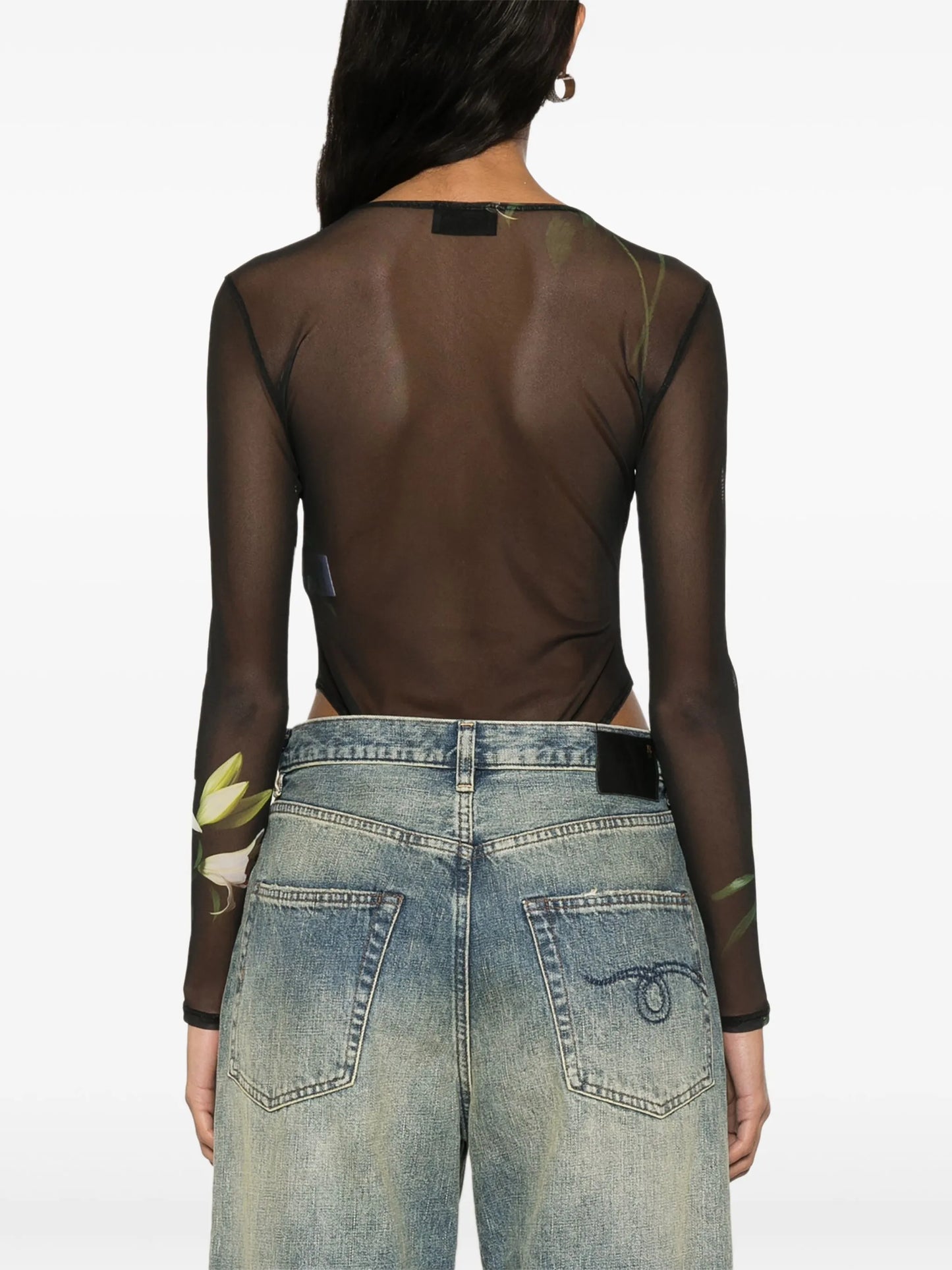 Carly floral-print body