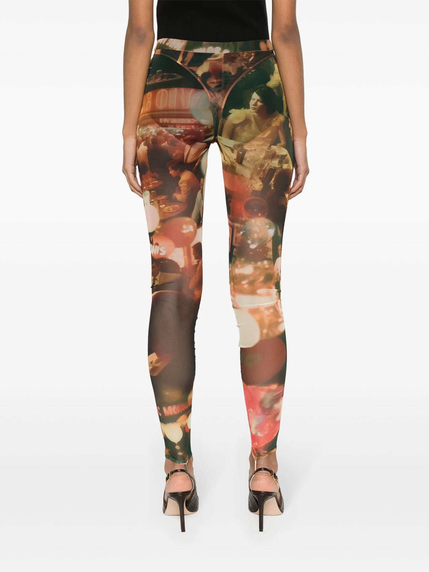 Carly graphic-print leggings