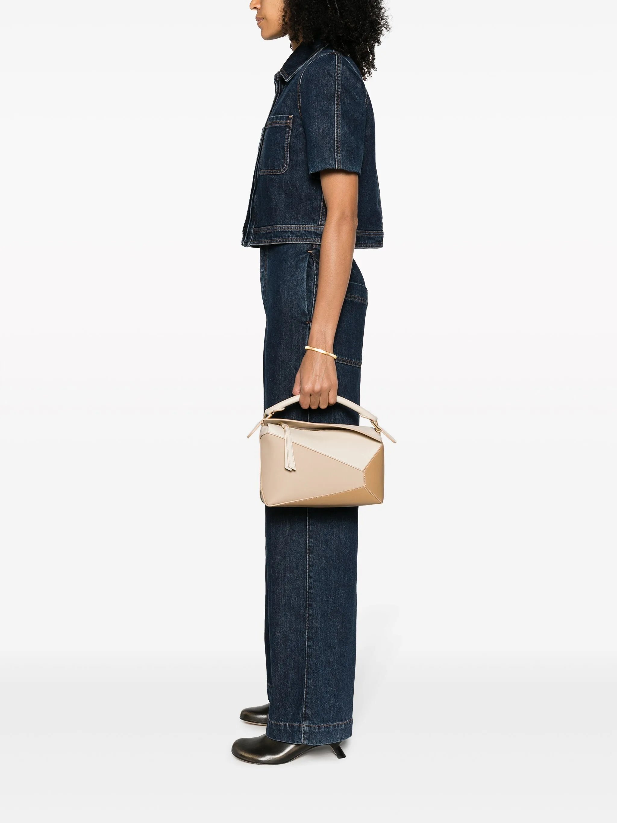 small Puzzle leather crossbody bag