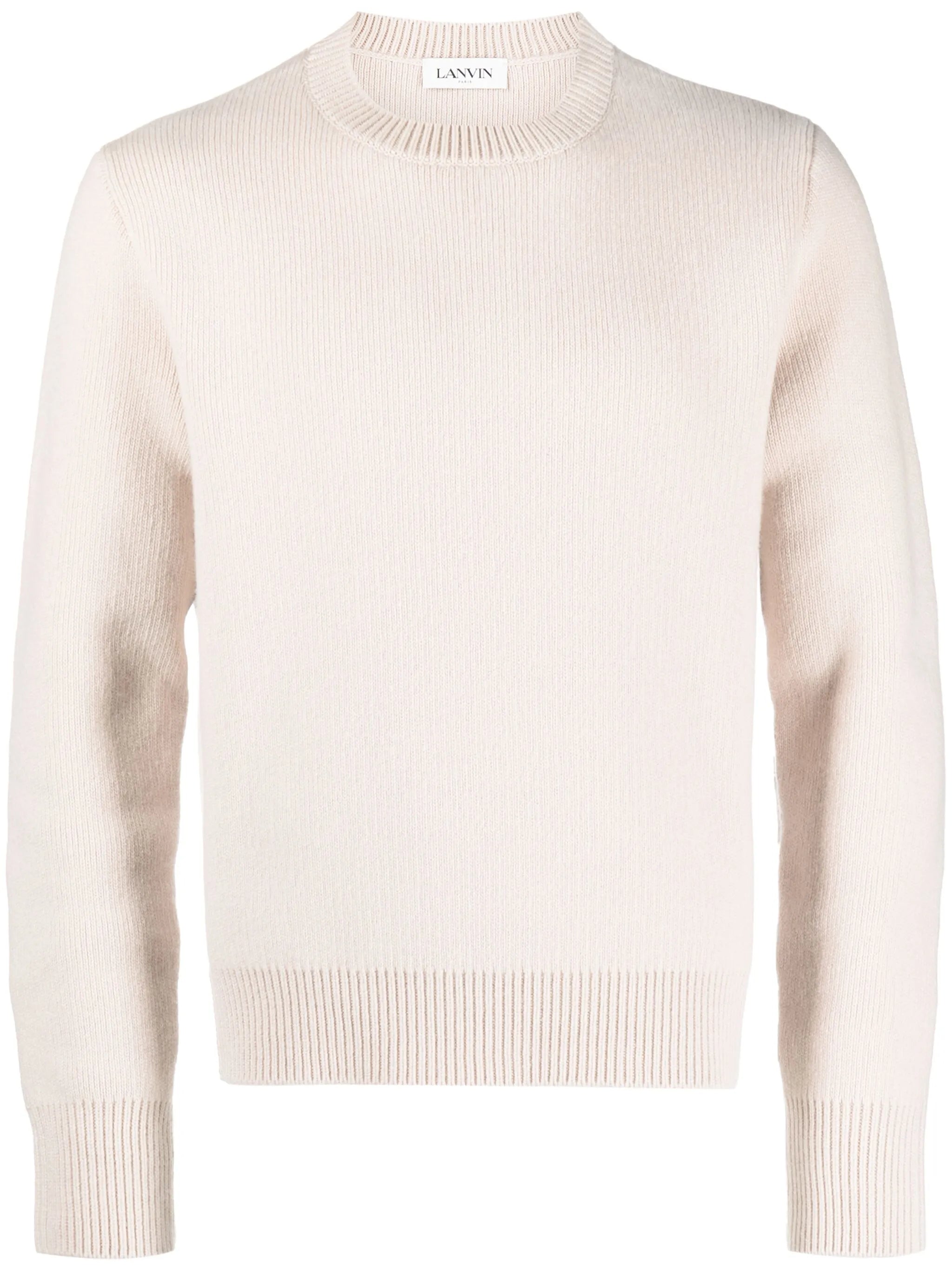 crew-neck wool-cashmere jumper