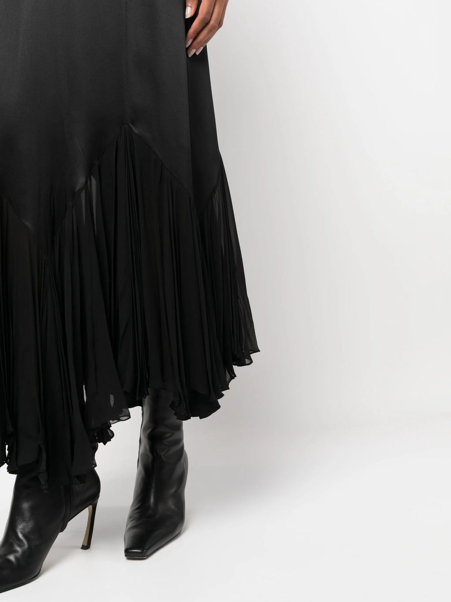 The Candita silk slip dress