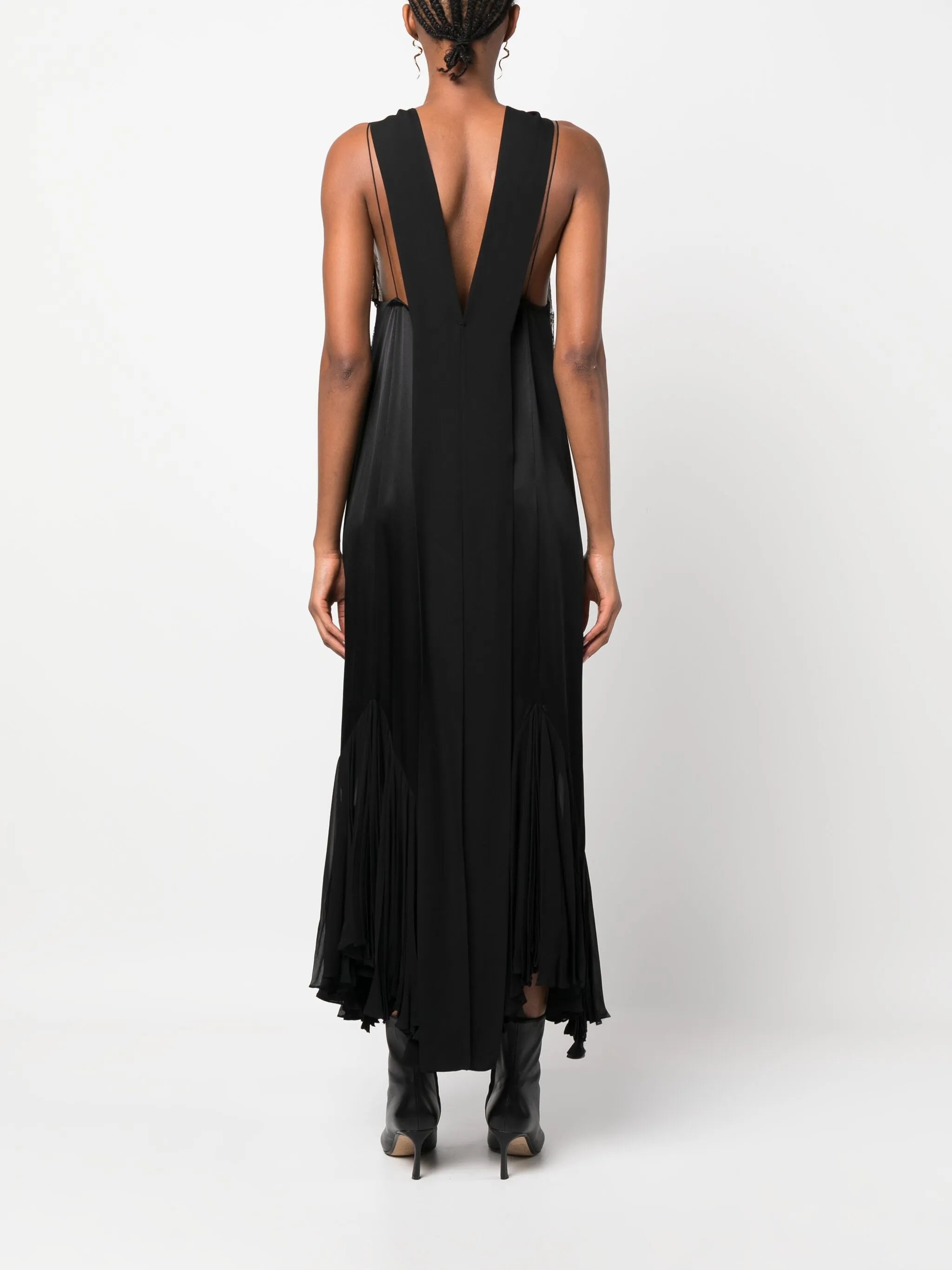 The Candita silk slip dress