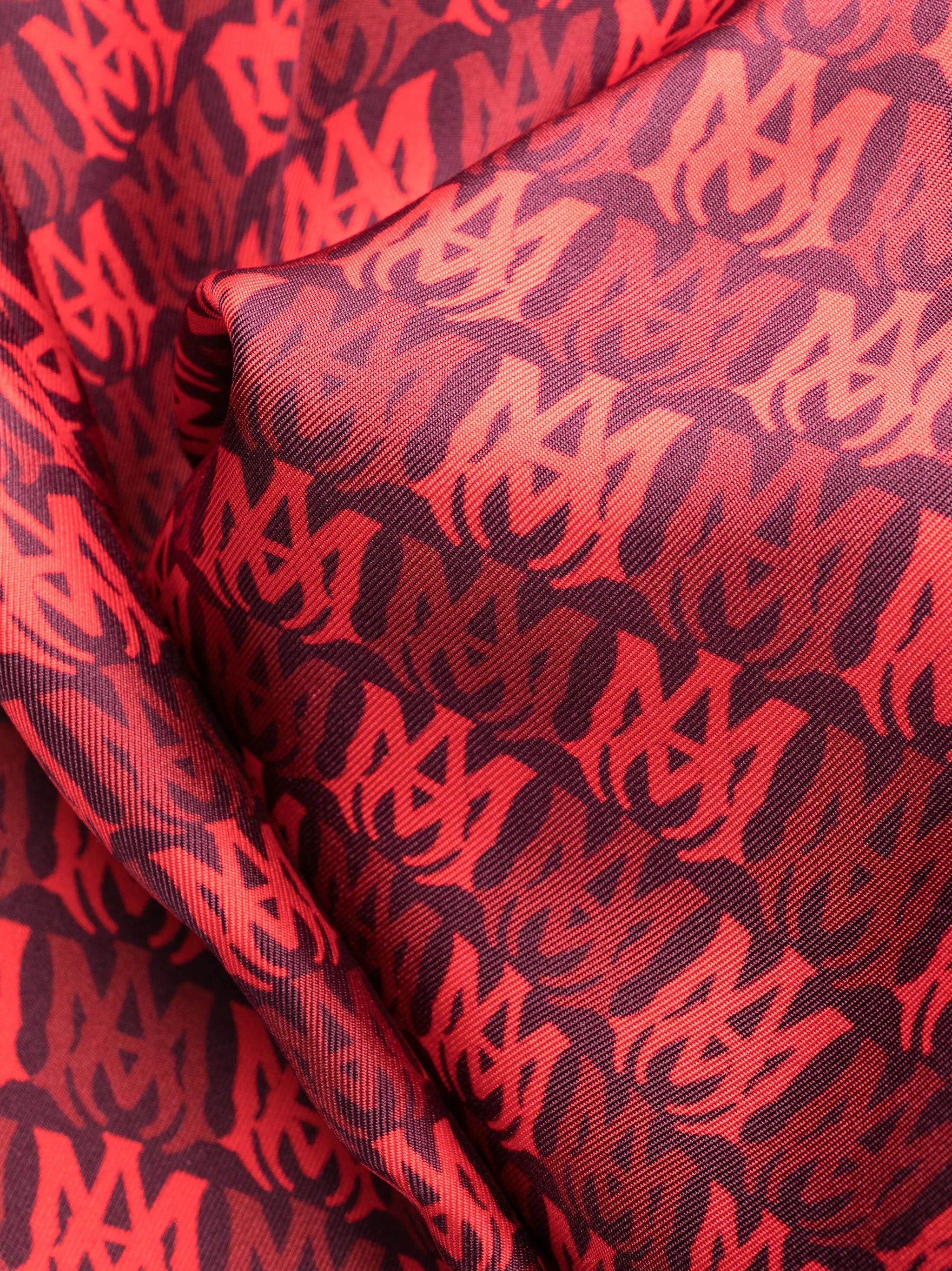 MA Warp silk flared trousers