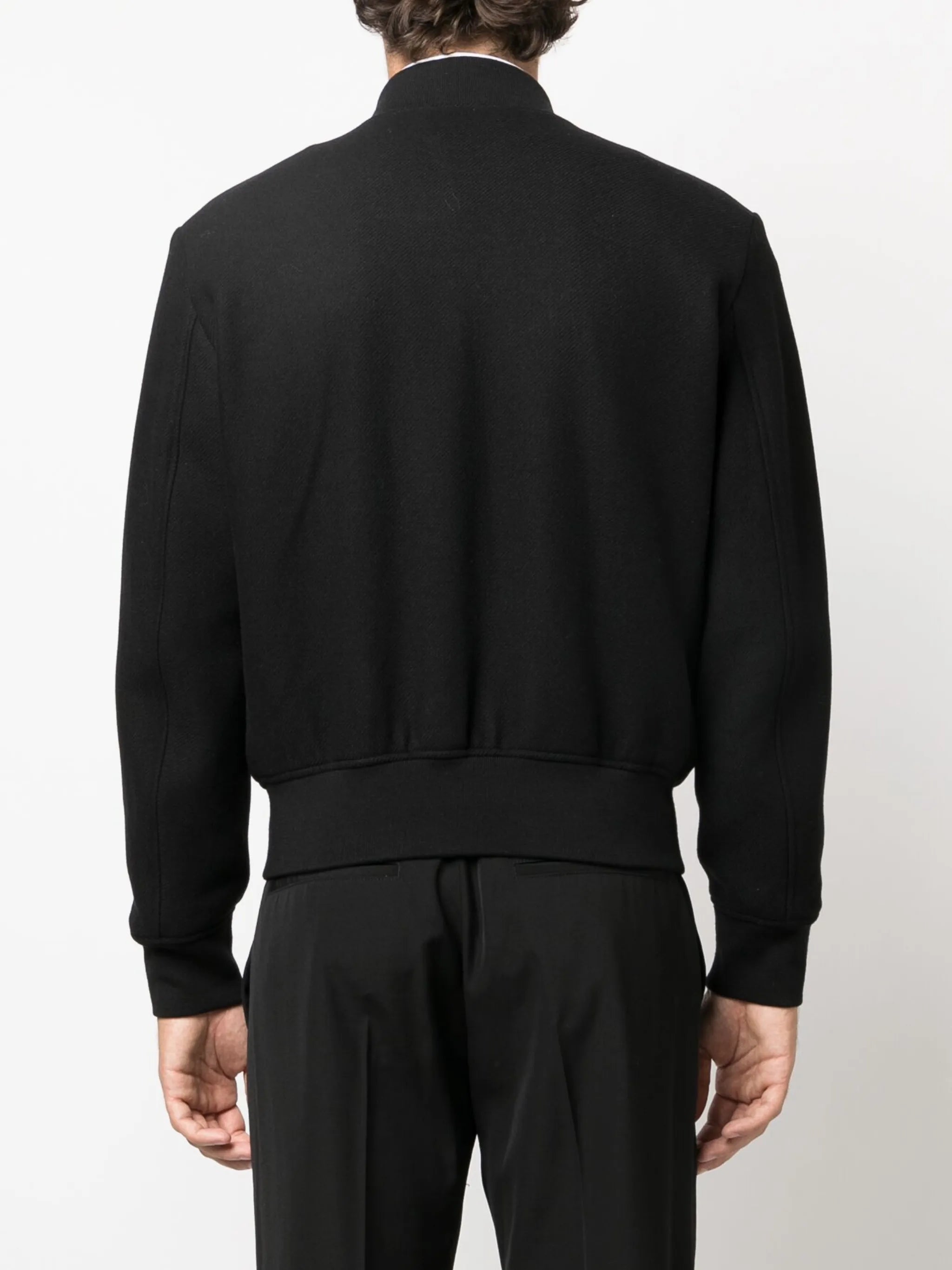 cropped varsity jacket