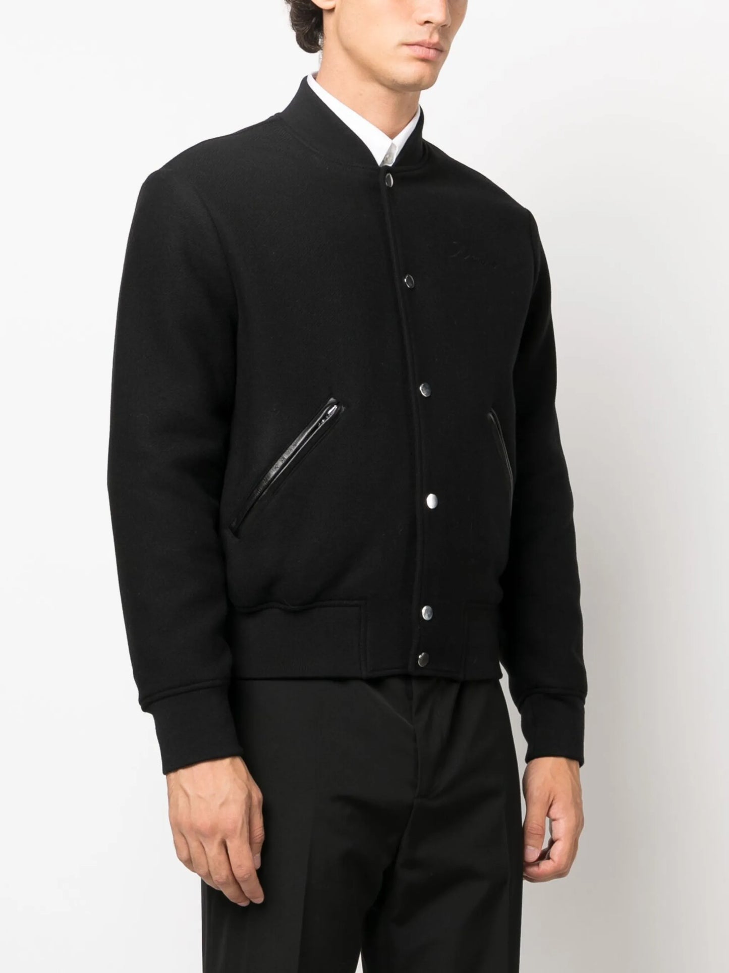 cropped varsity jacket