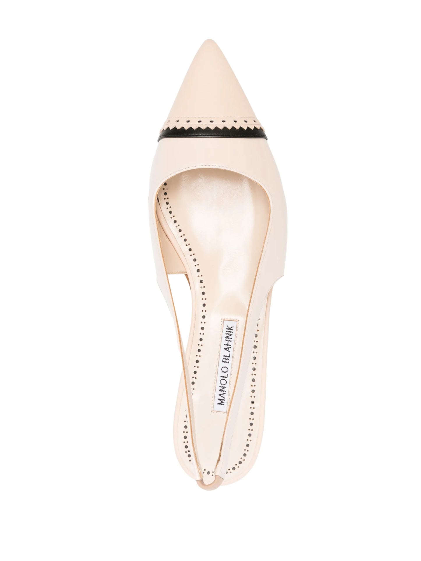 Tuxa leather ballerina shoes