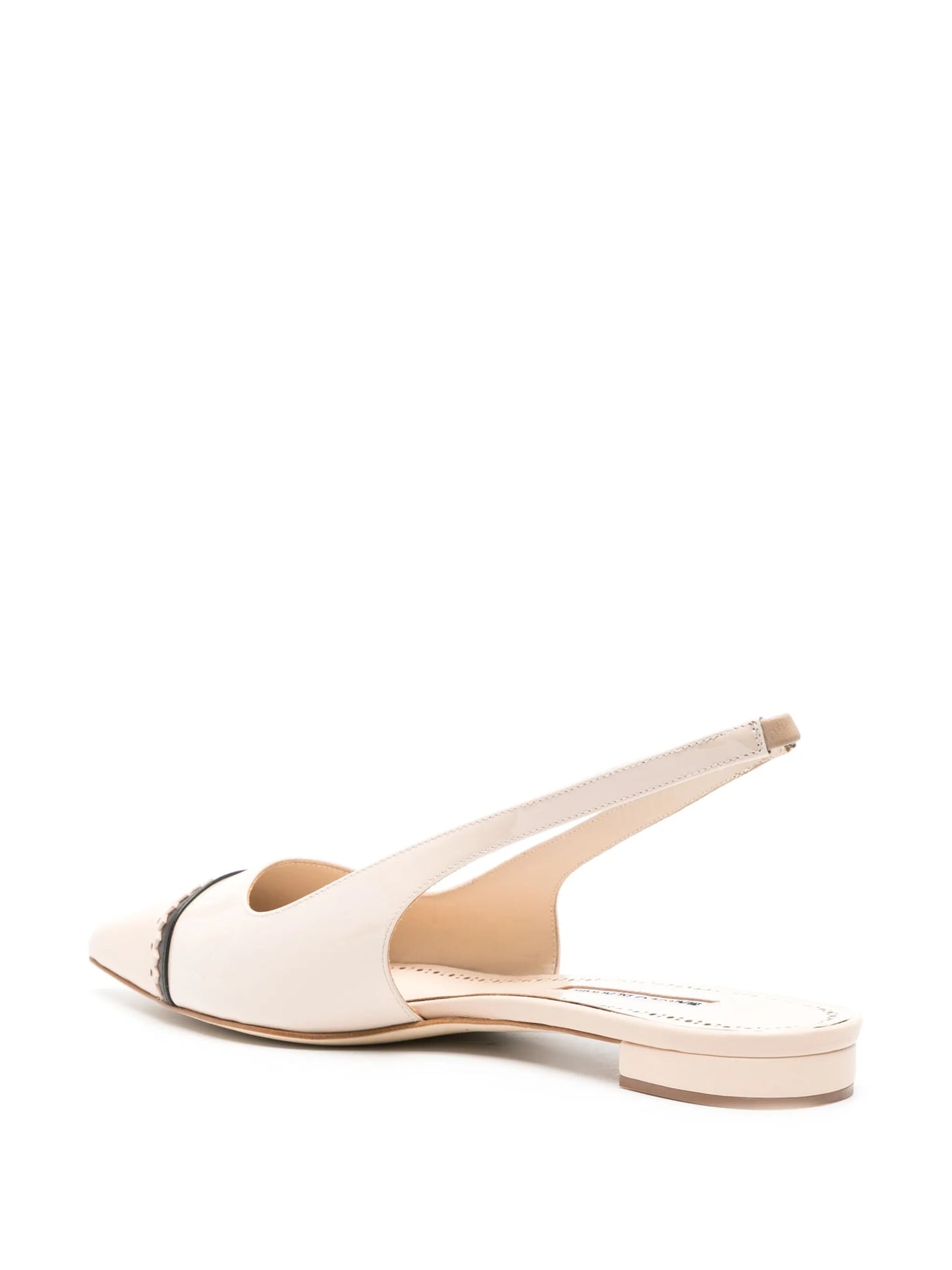 Tuxa leather ballerina shoes