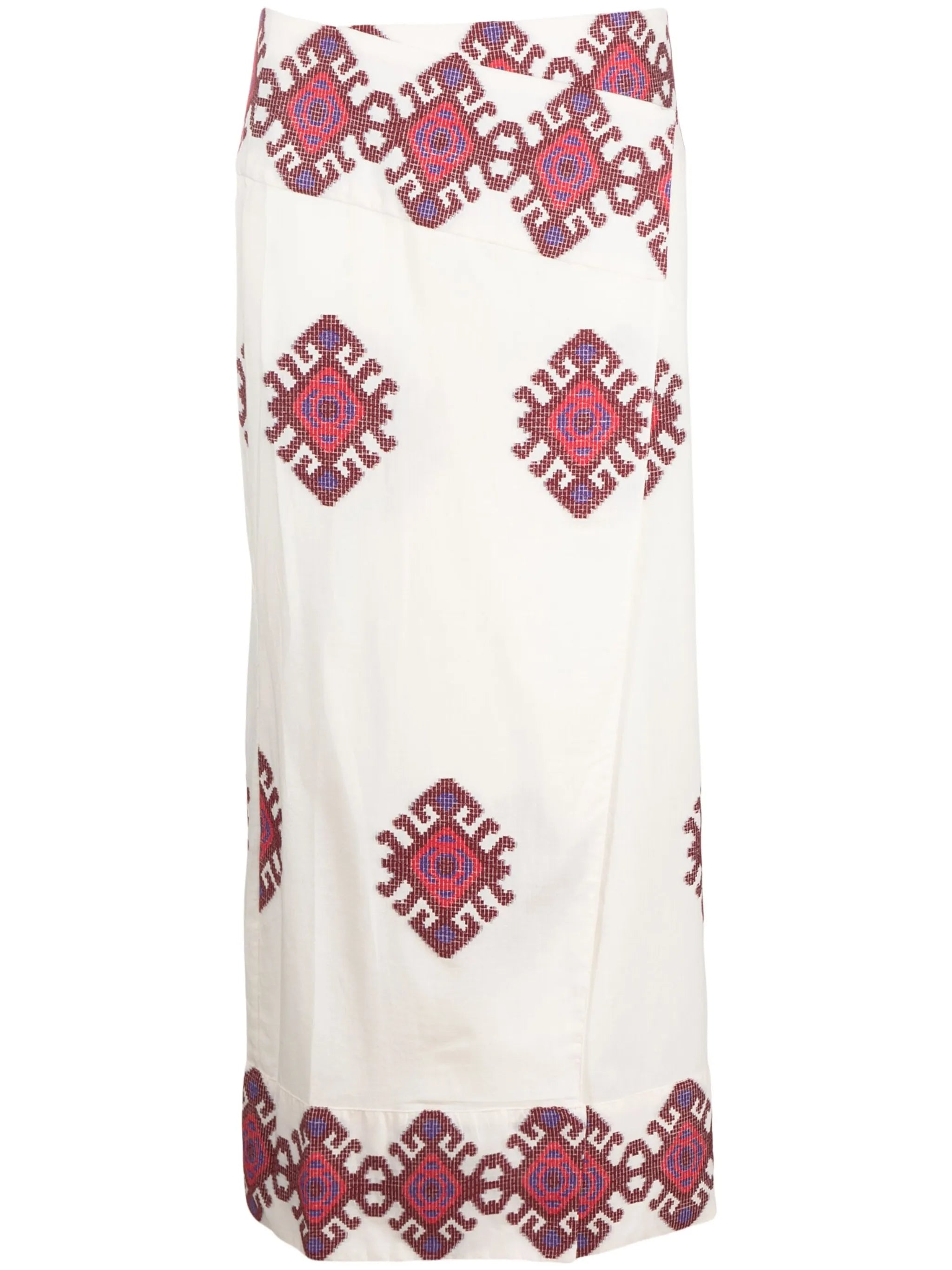 Beauty Abounds jacquard wrap skirt