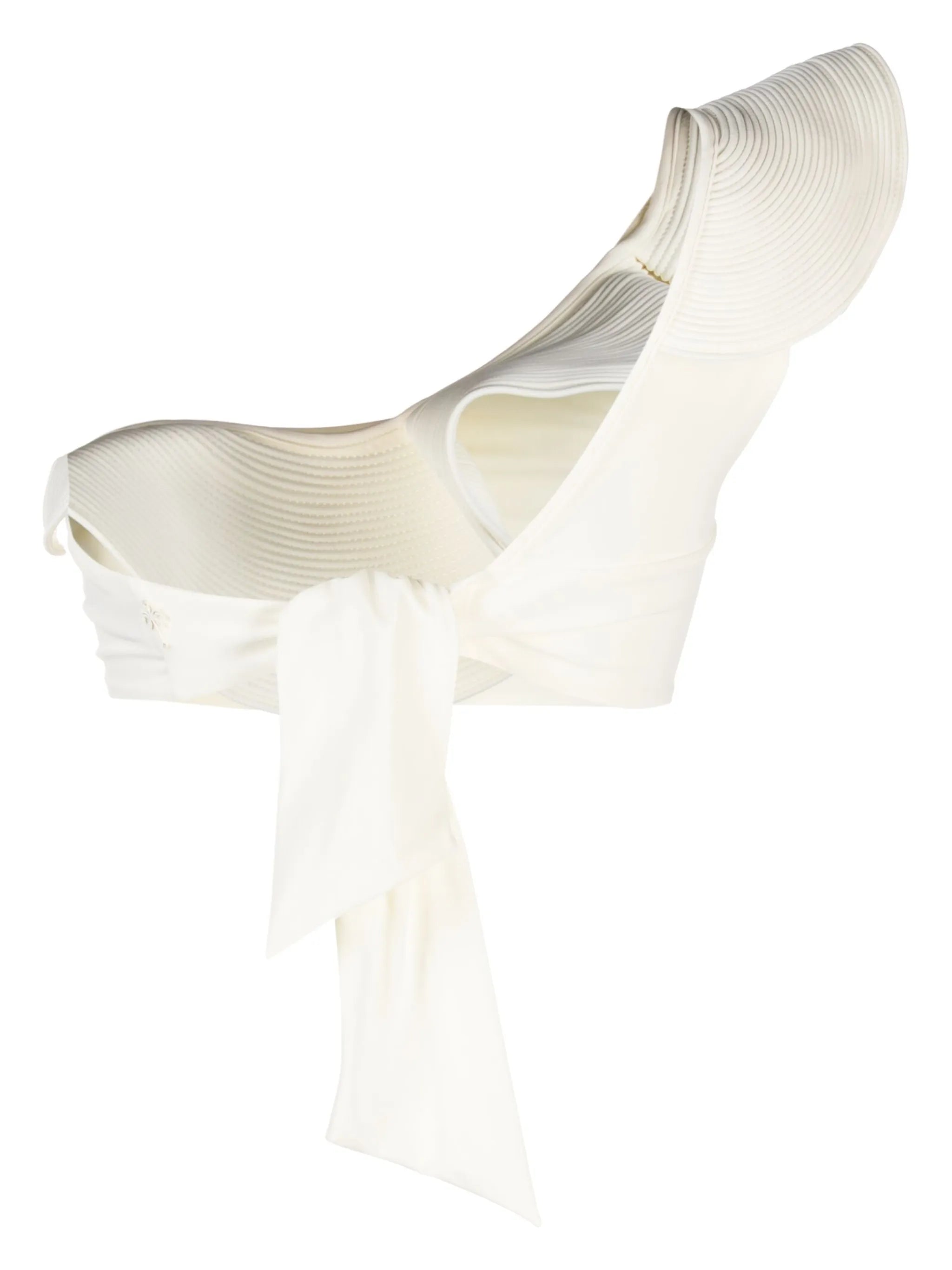 Marine Tradition one-shoulder bikini top