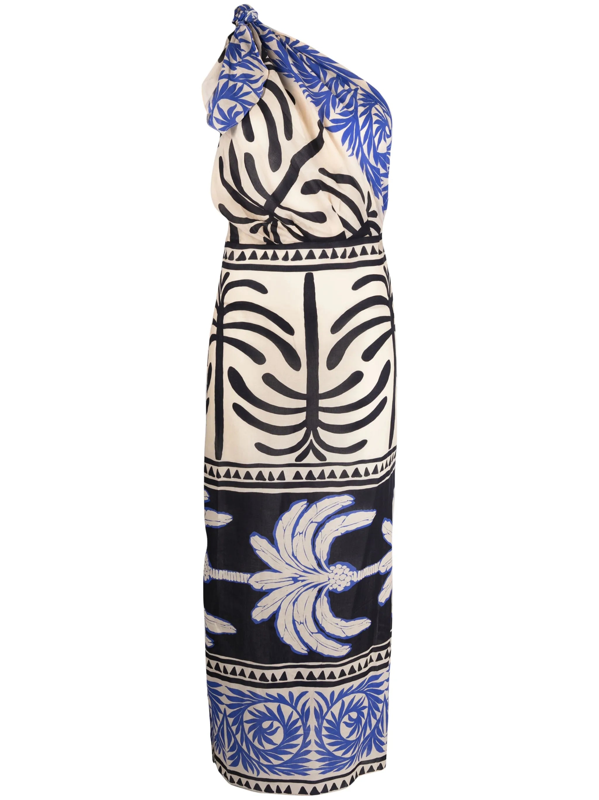 Tanga Coast graphic print midi dress