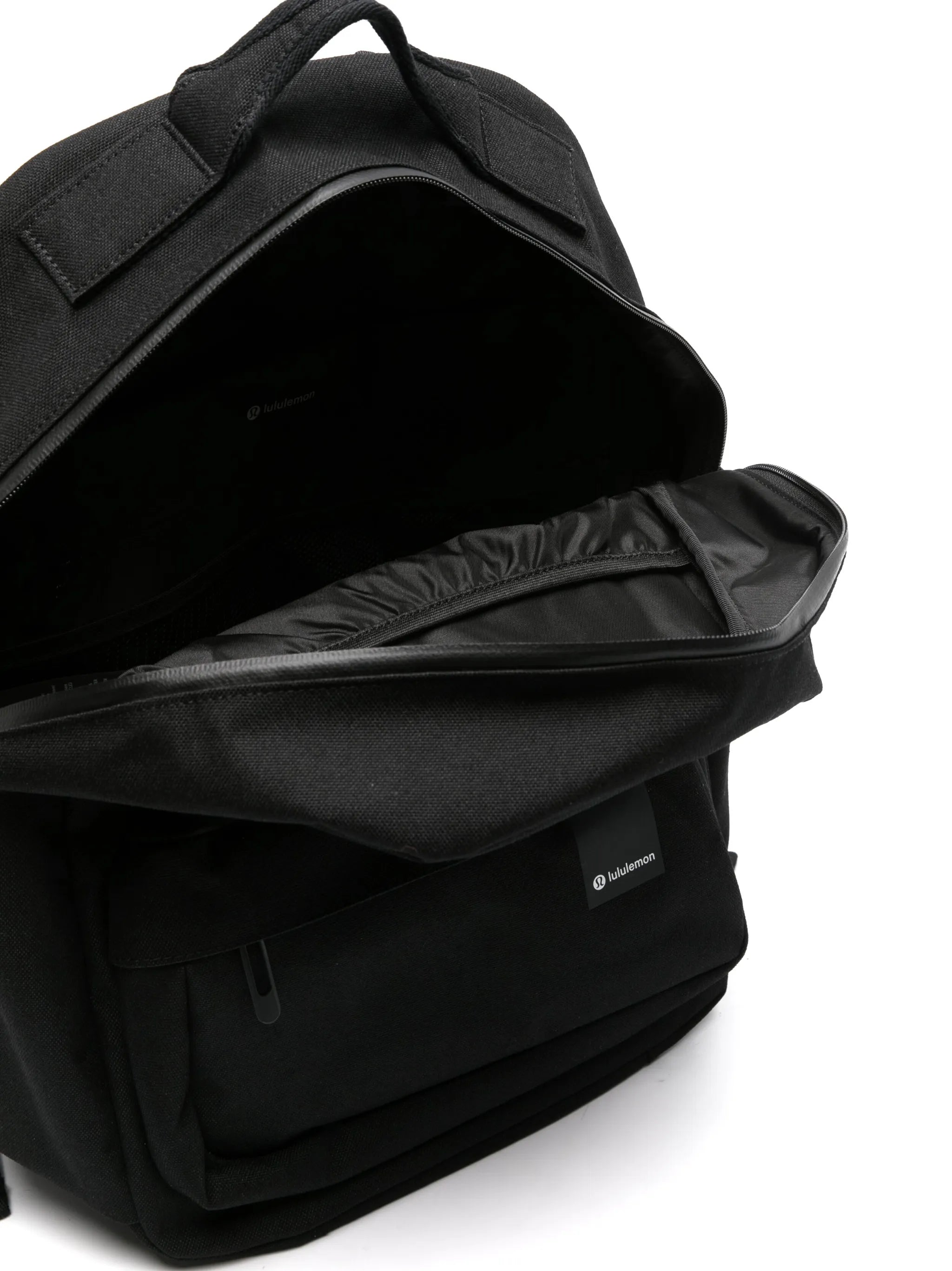 Command The Day logo-print backpack