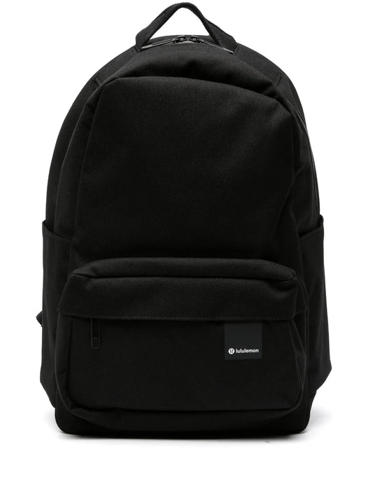 Command The Day logo-print backpack