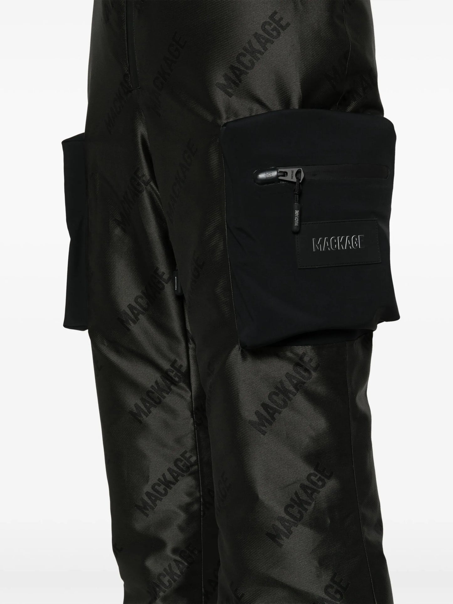 Vinya logo-print ski salopettes