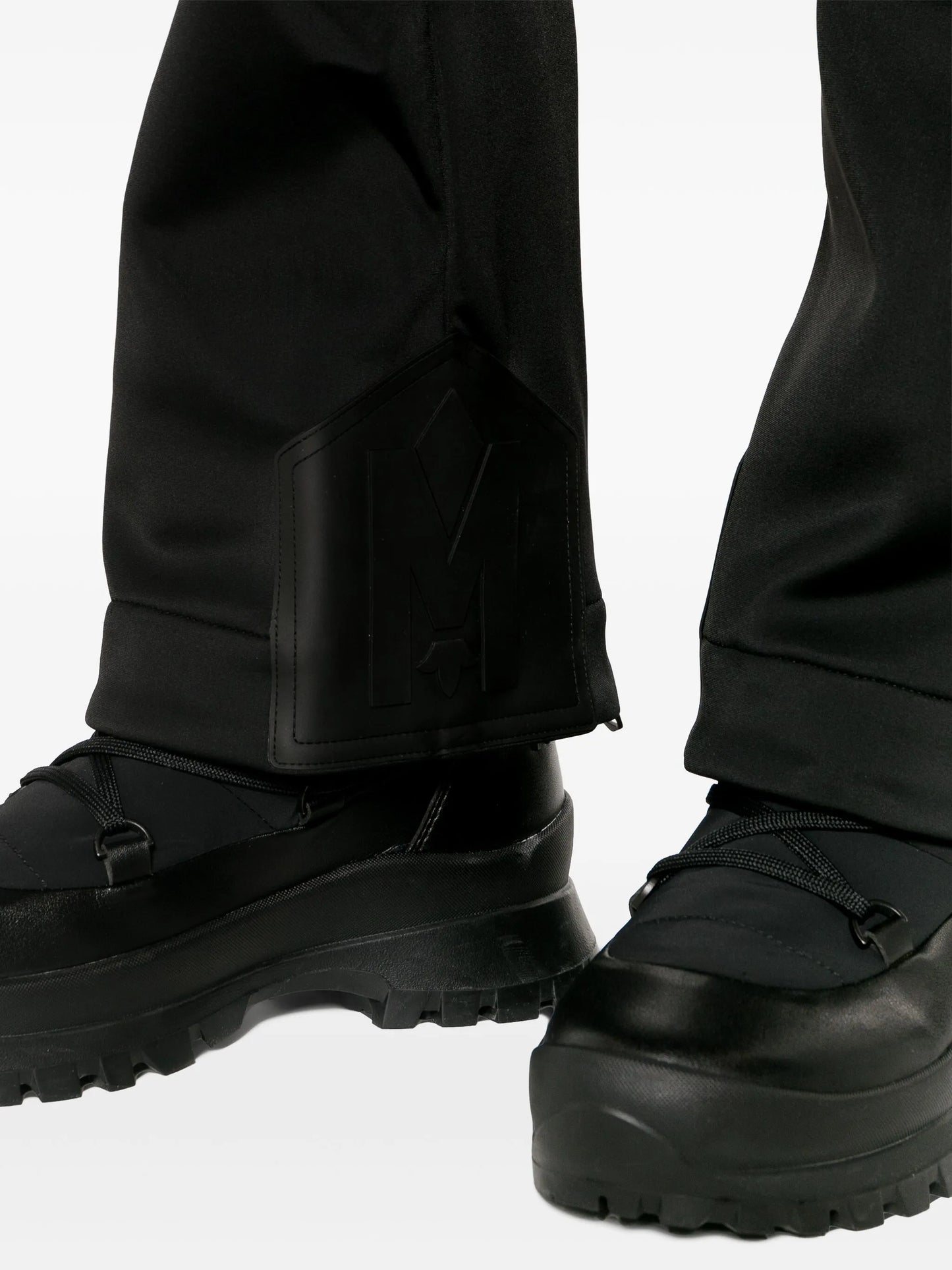Erika ribbed-detail ski trousers