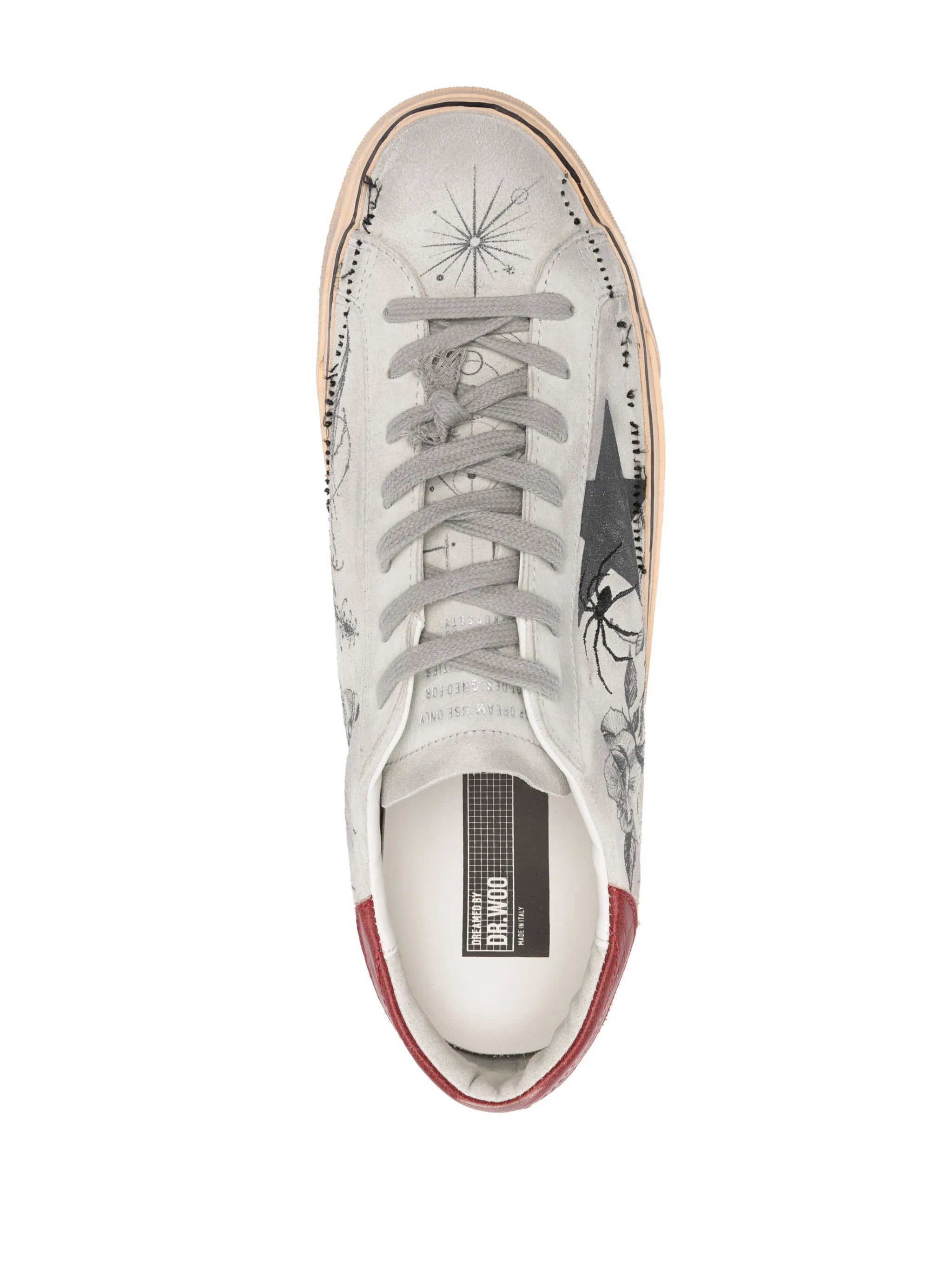 Dr Woo Super-Star suede sneakers