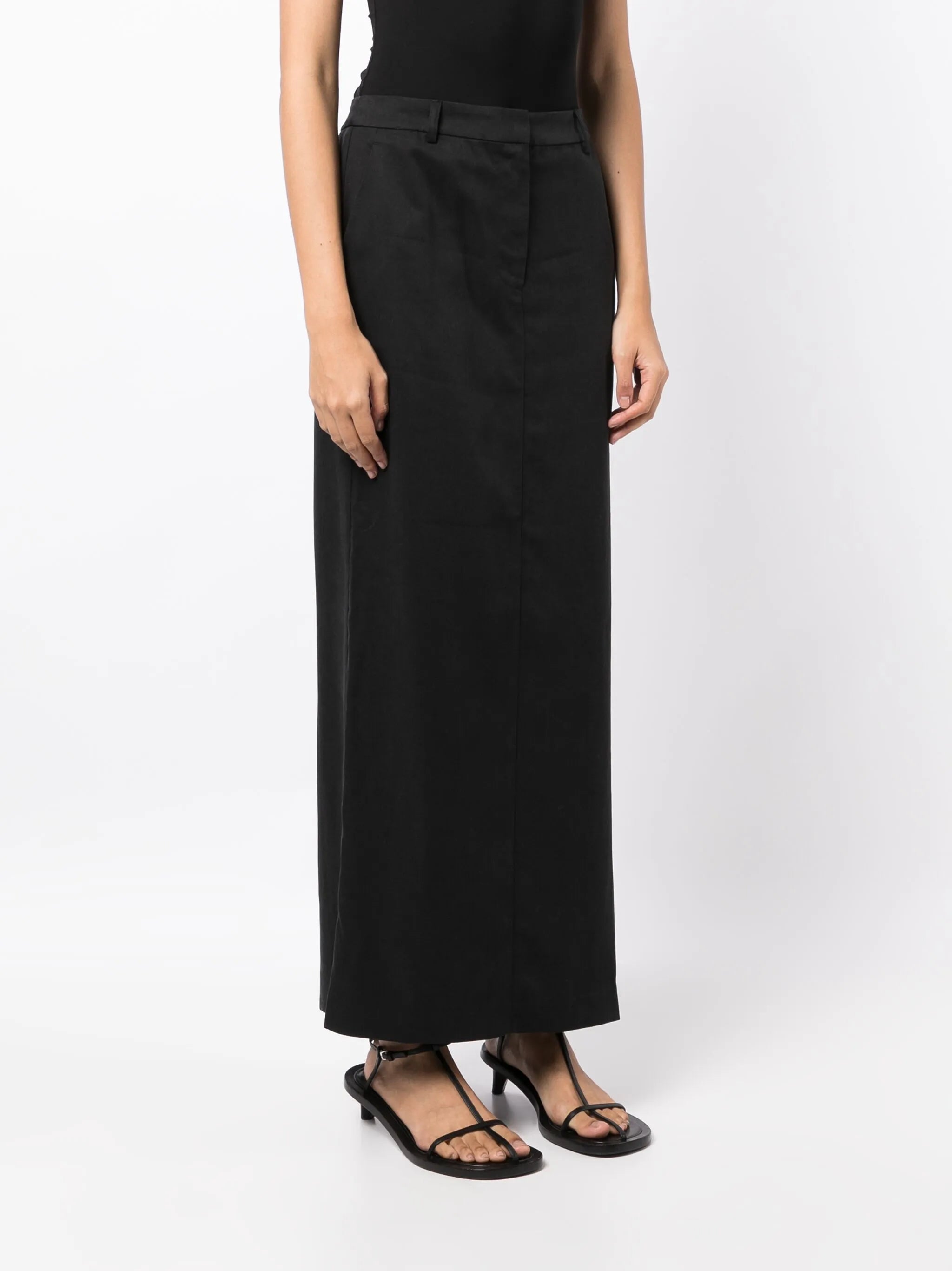 Cairo tailored maxi skirt