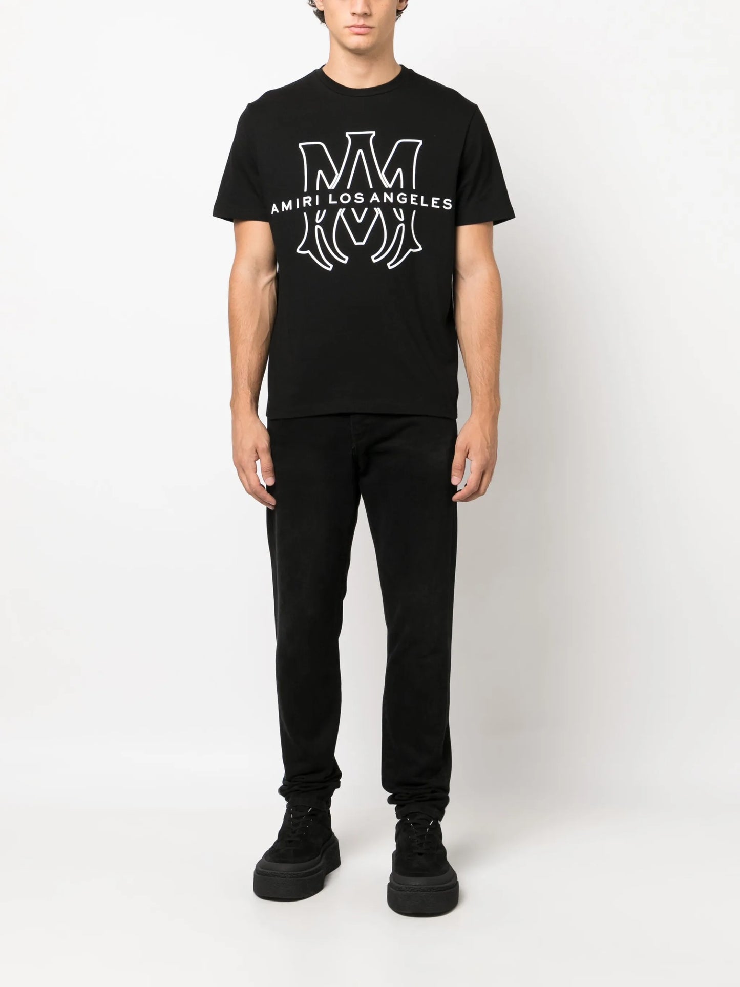 logo-print cotton T-shirt