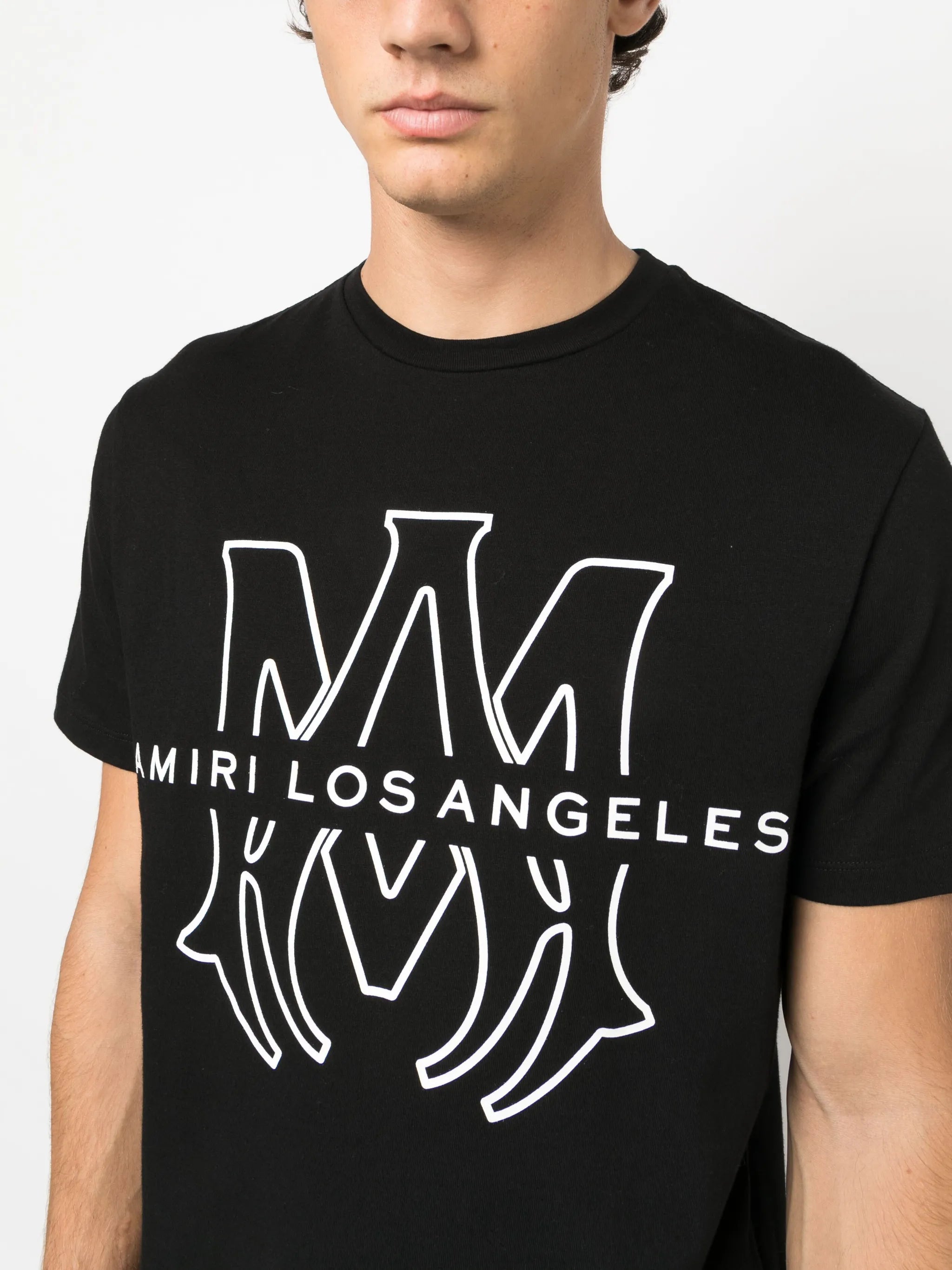 logo-print cotton T-shirt