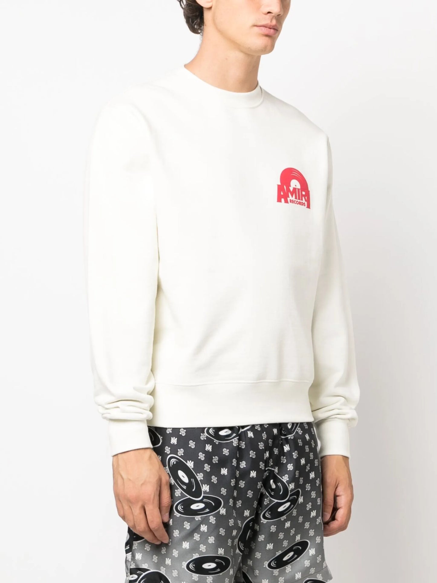 logo-print crew-neck sweatshirt