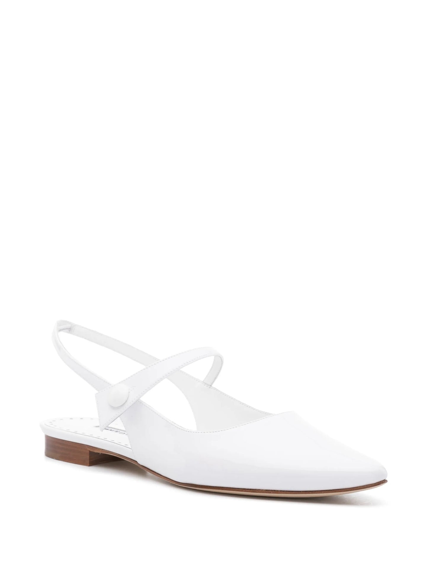 Didion pointed-toe ballerina shoes