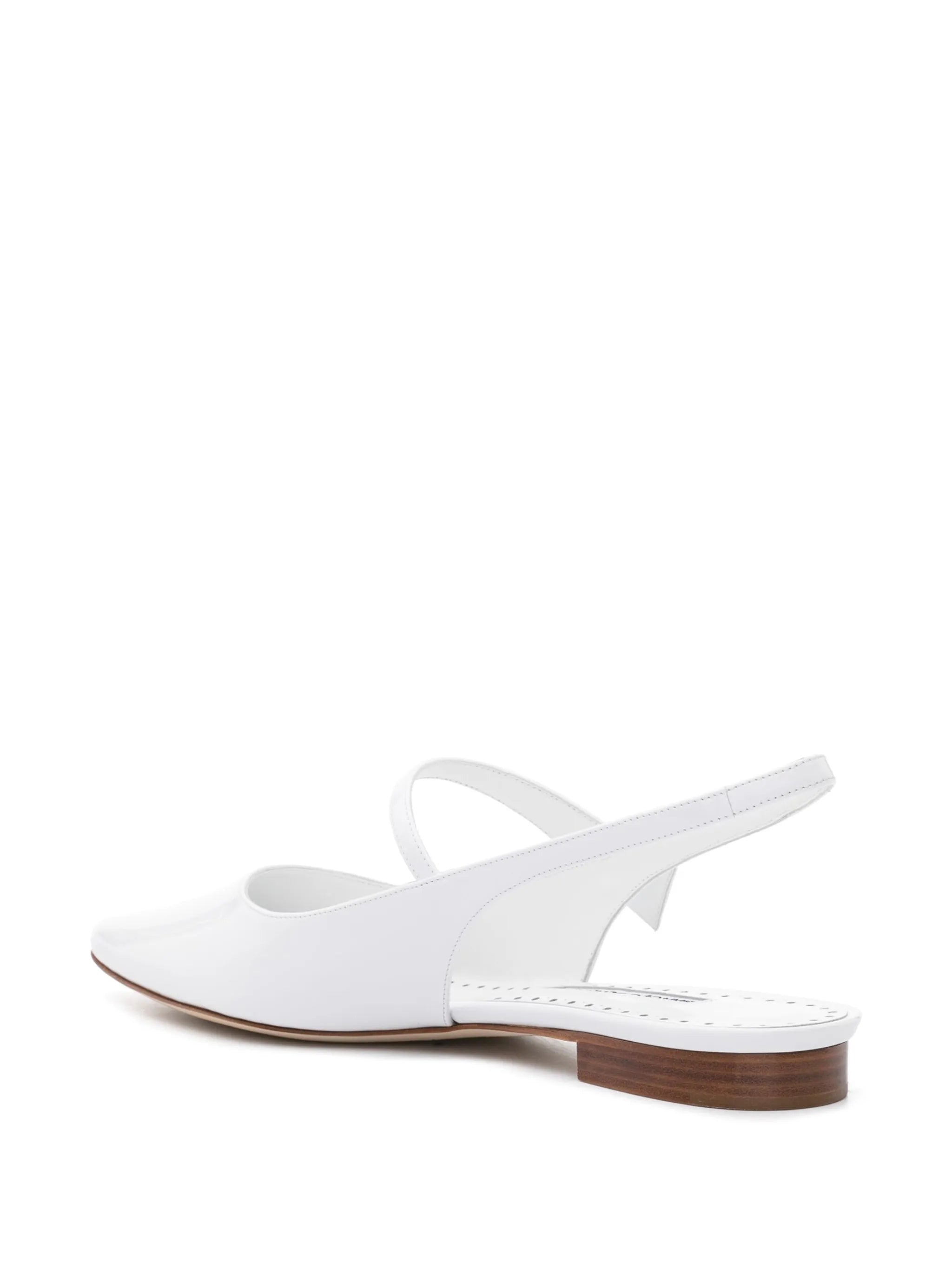 Didion pointed-toe ballerina shoes