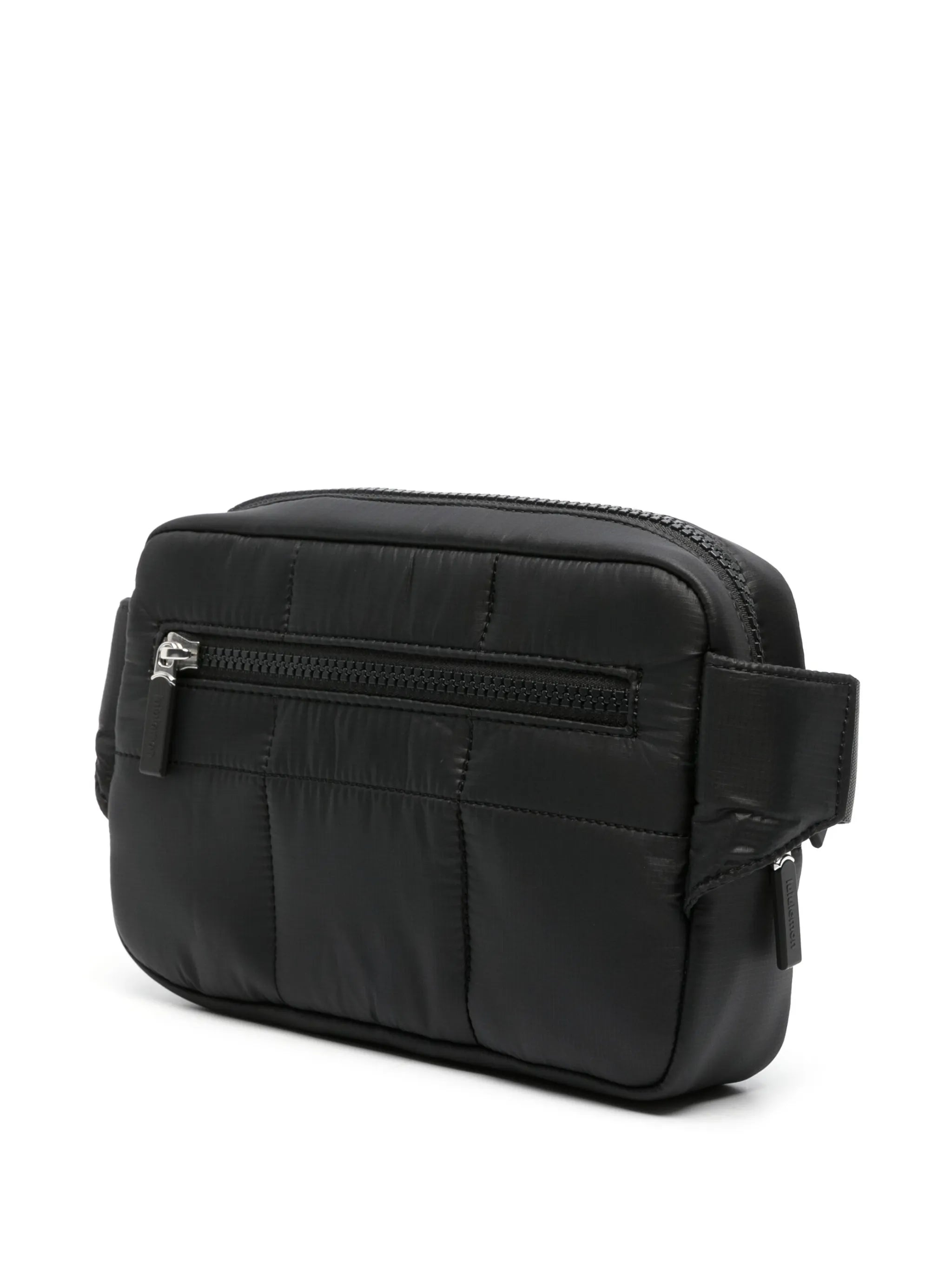 Grid quilted belt bag