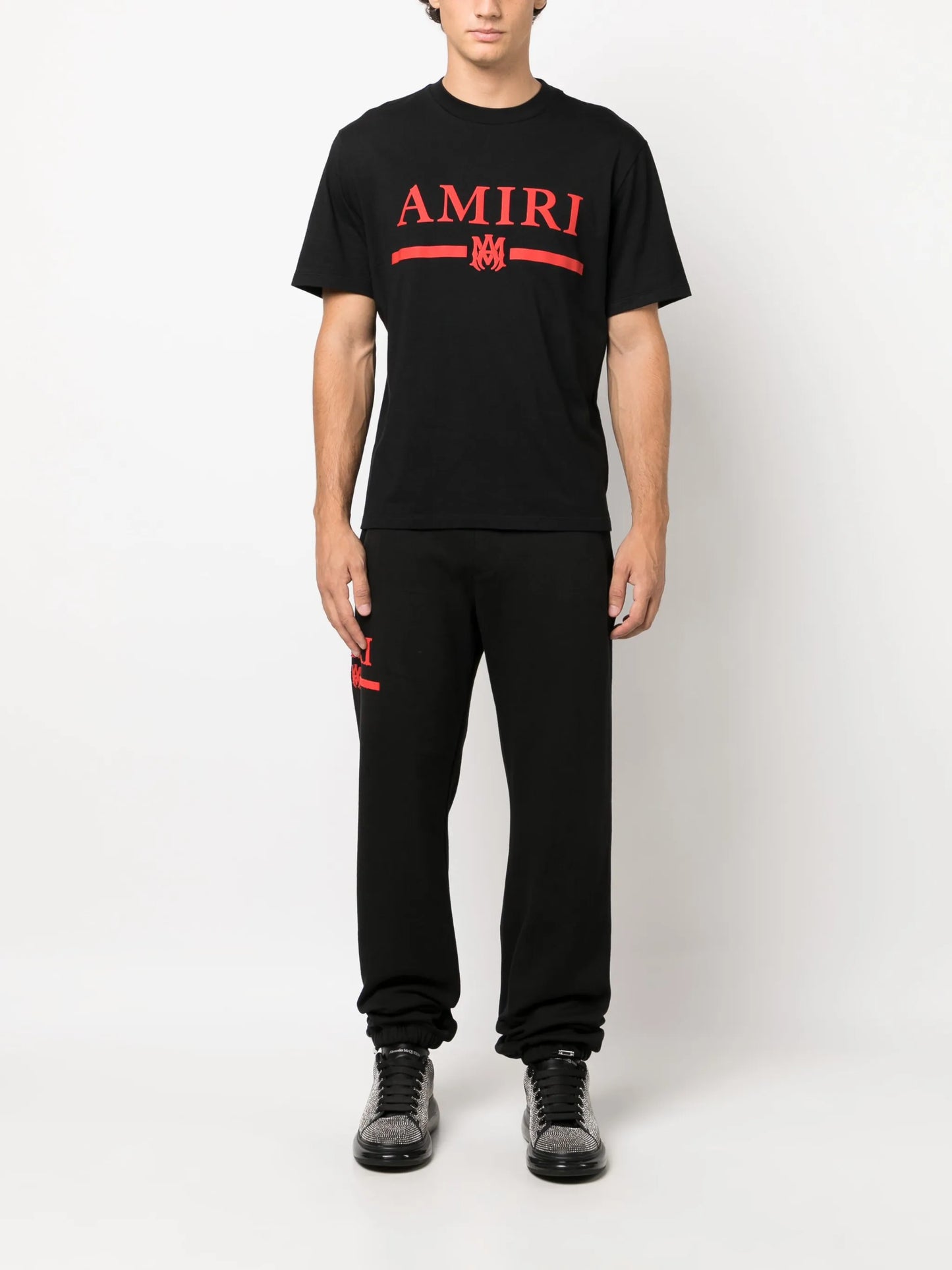 logo-print cotton T-shirt