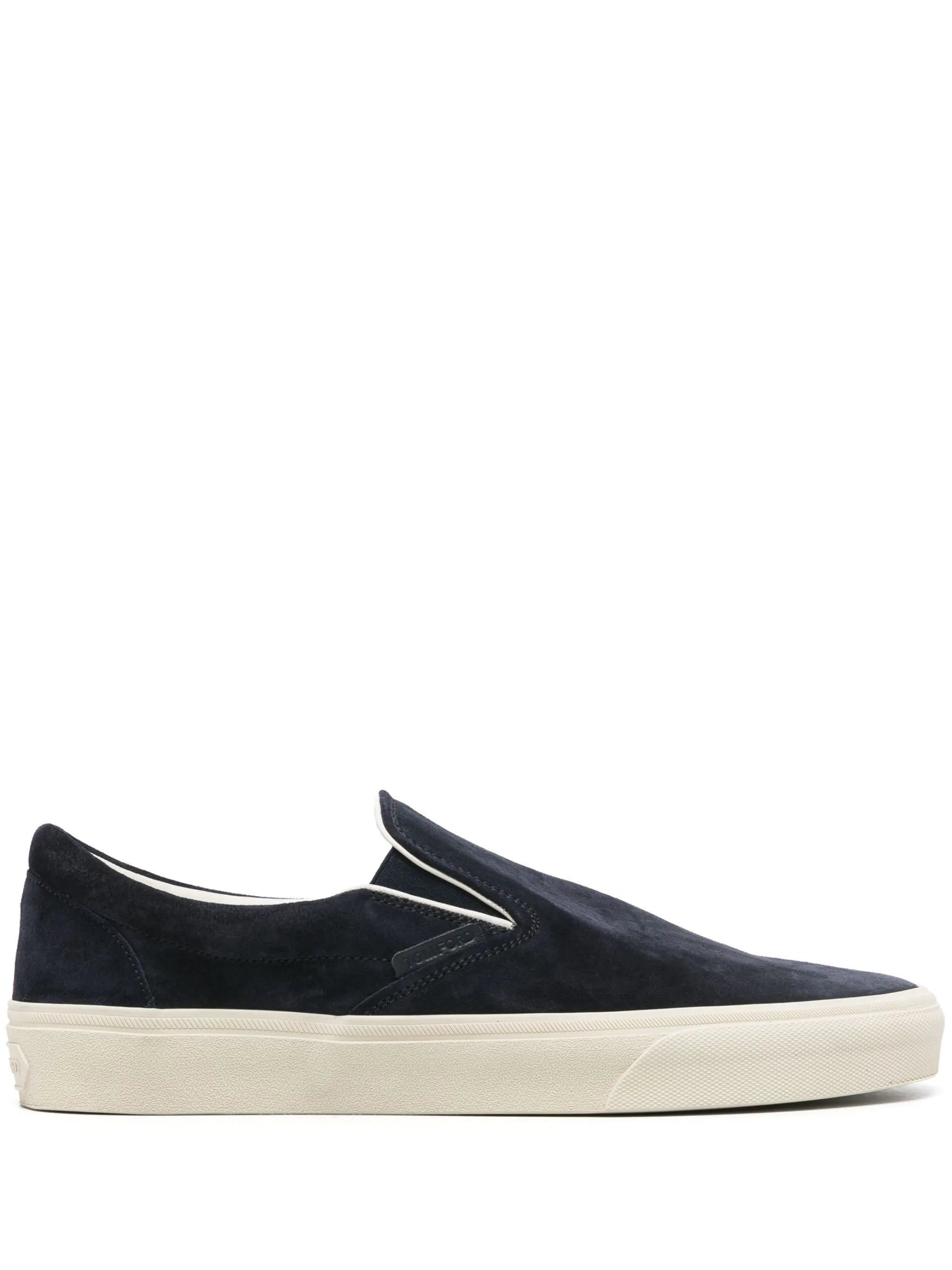 slip-on suede sneakers