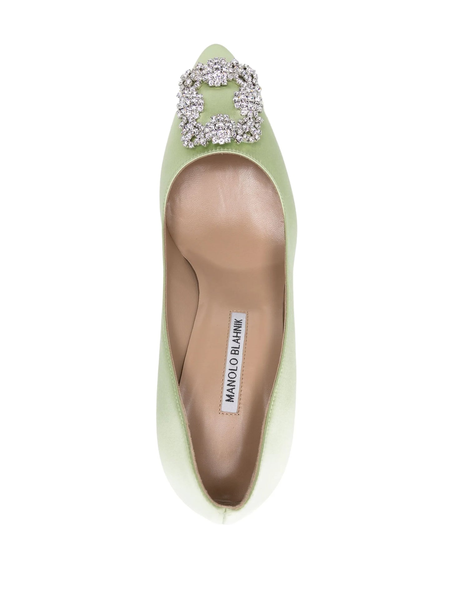 Hangisi 90mm satin pumps