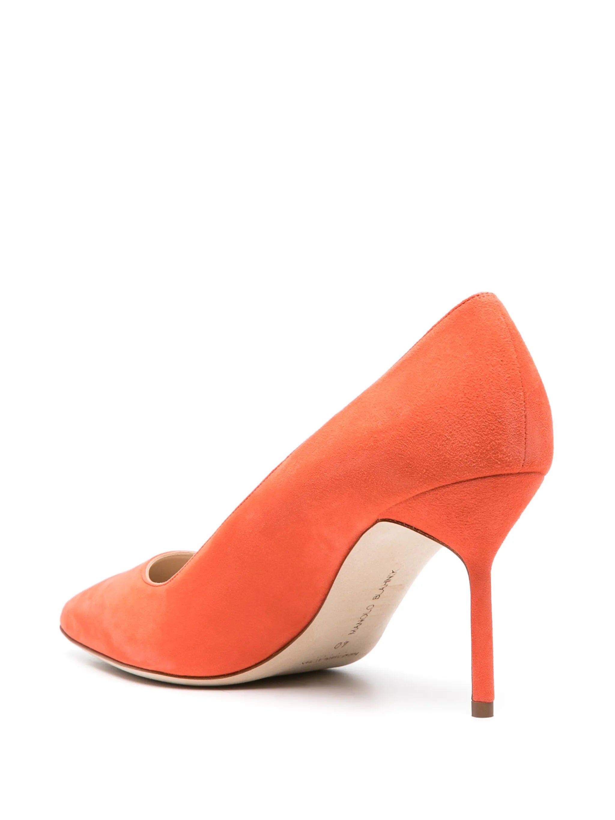 BB 70mm suede pumps