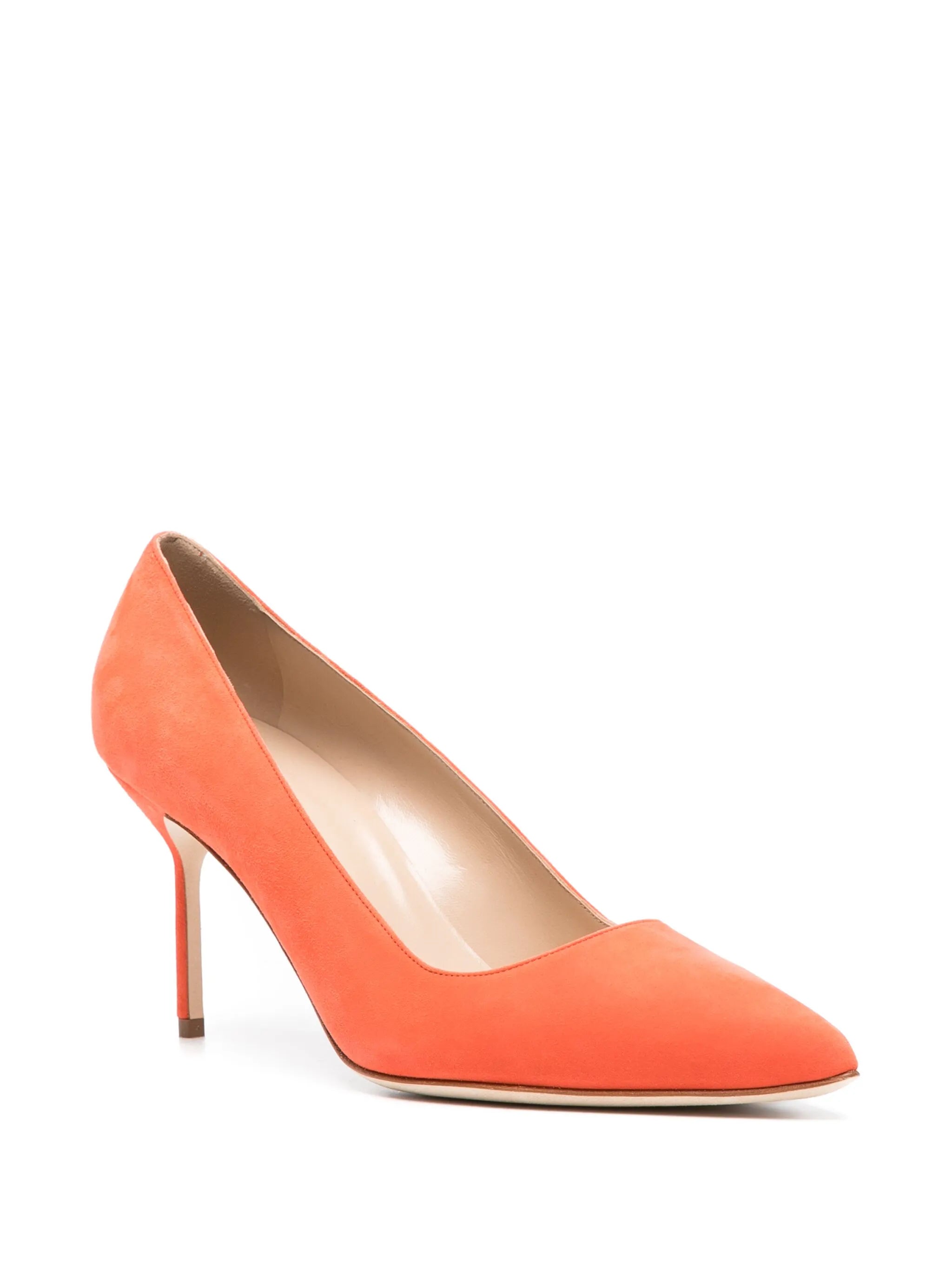 BB 70mm suede pumps