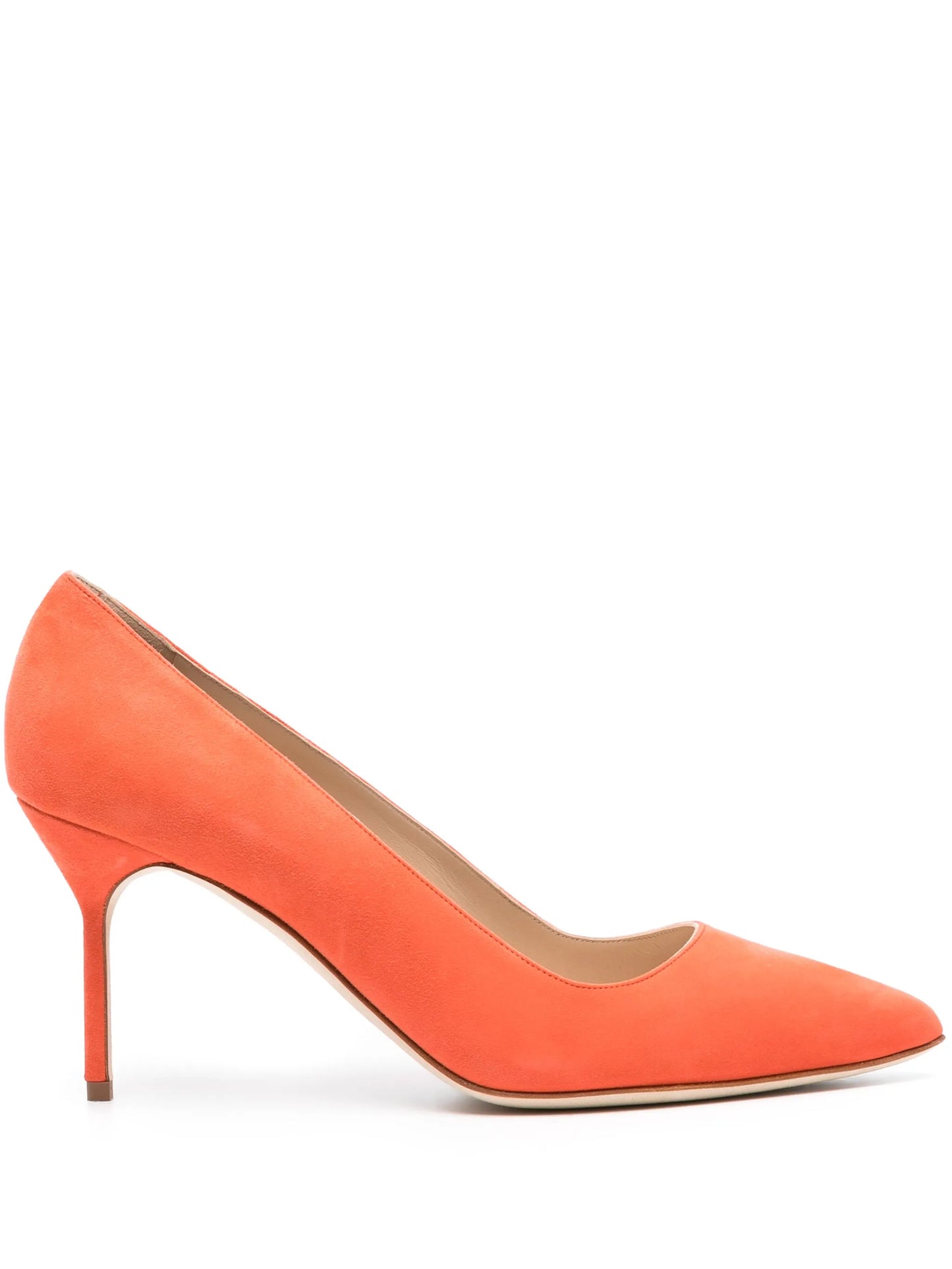 BB 70mm suede pumps