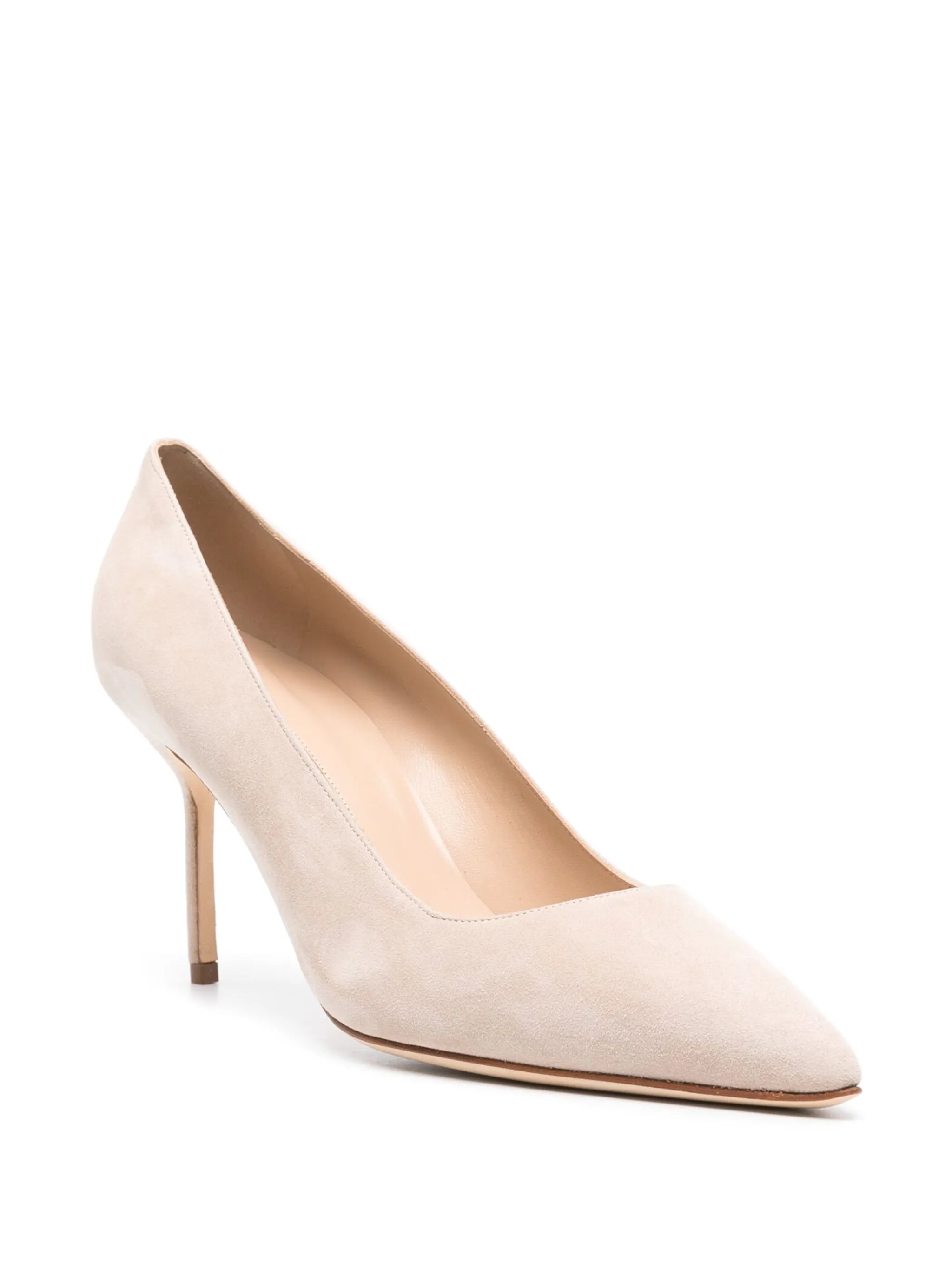 BB 70mm suede pumps