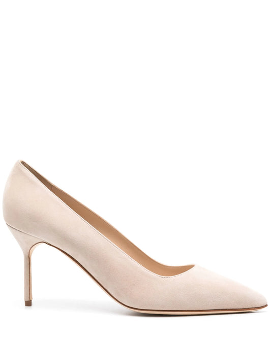 BB 70mm suede pumps