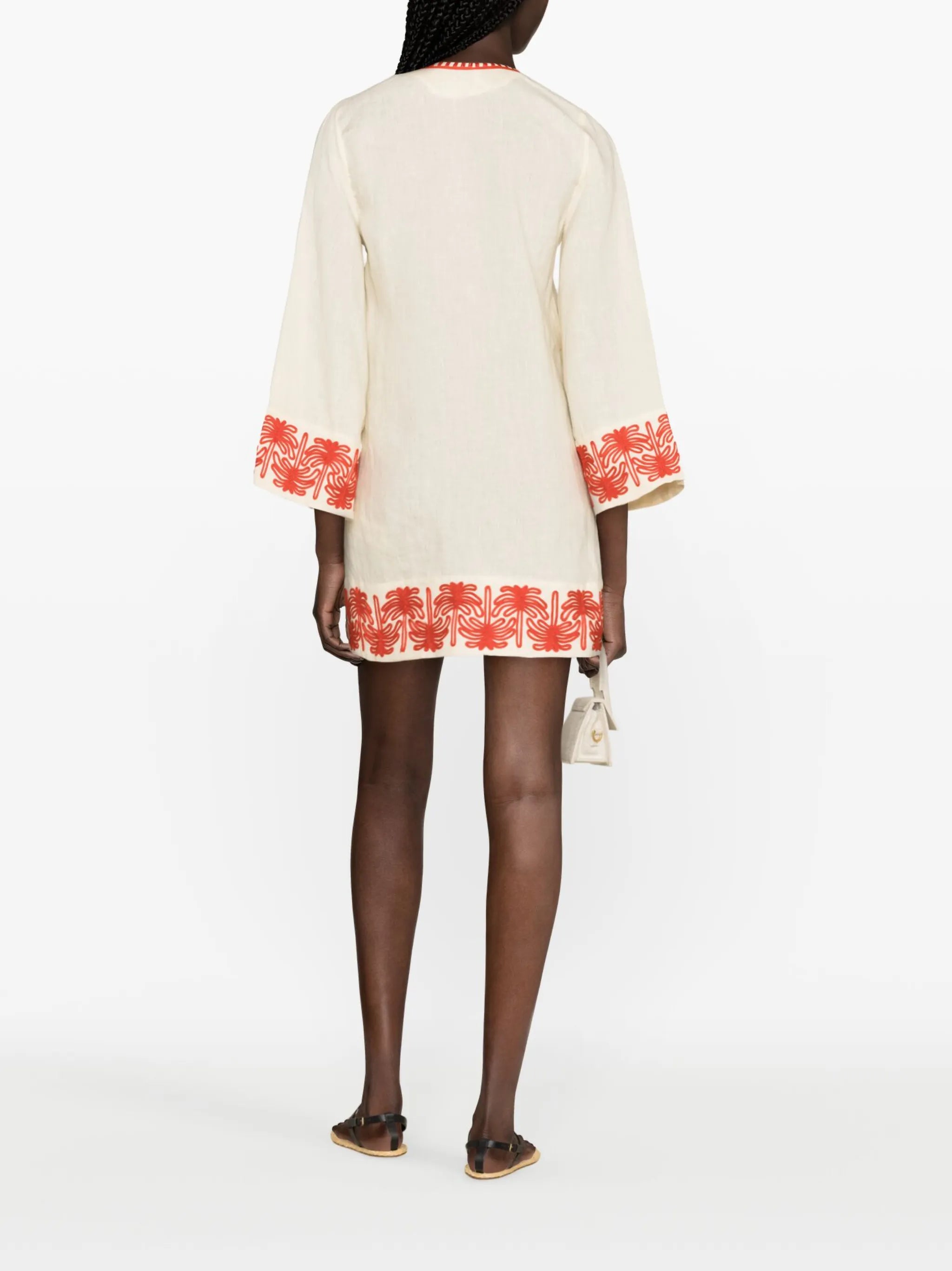 Ocean Clain linen tunic dress
