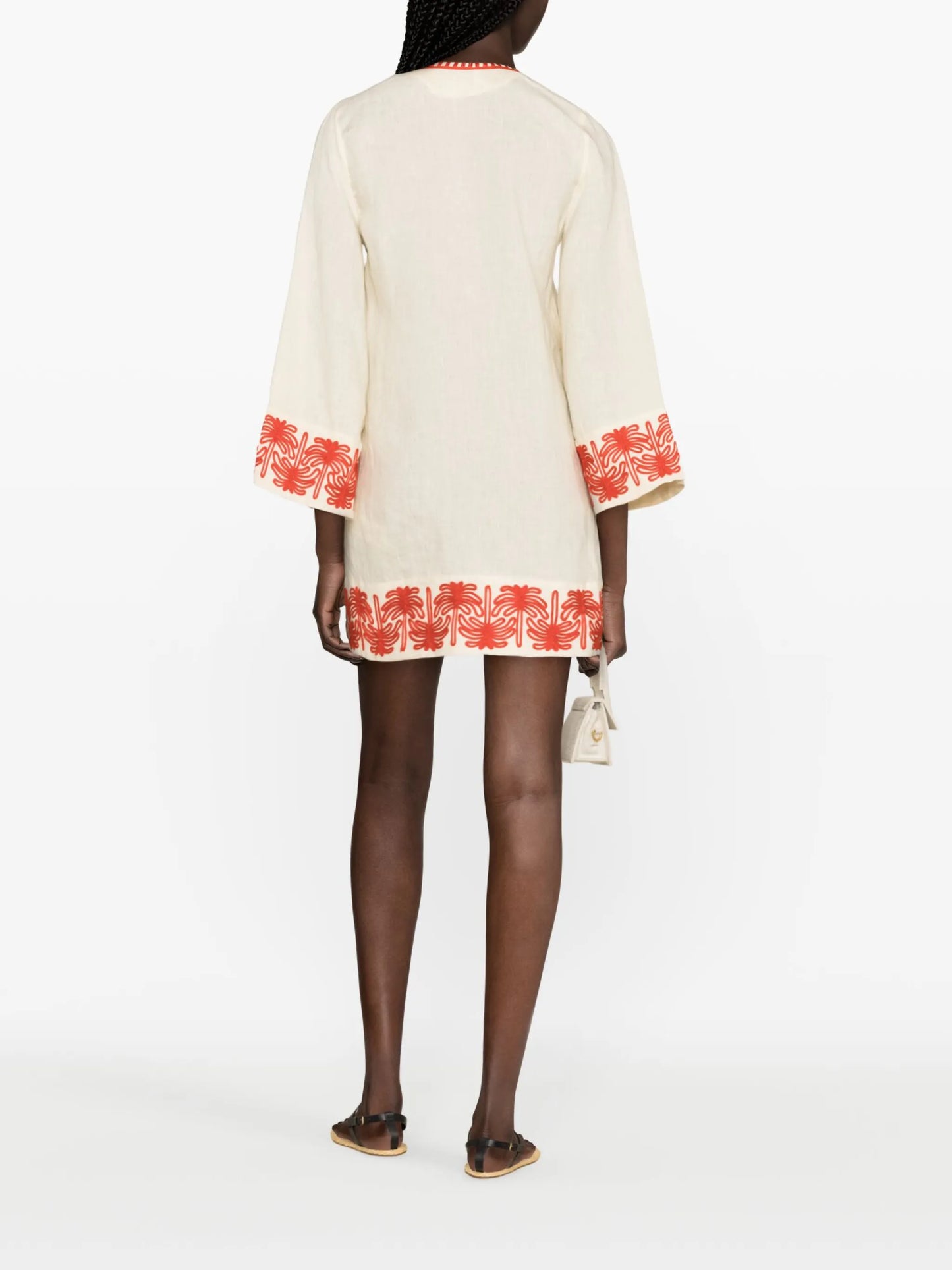Ocean Clain linen tunic dress