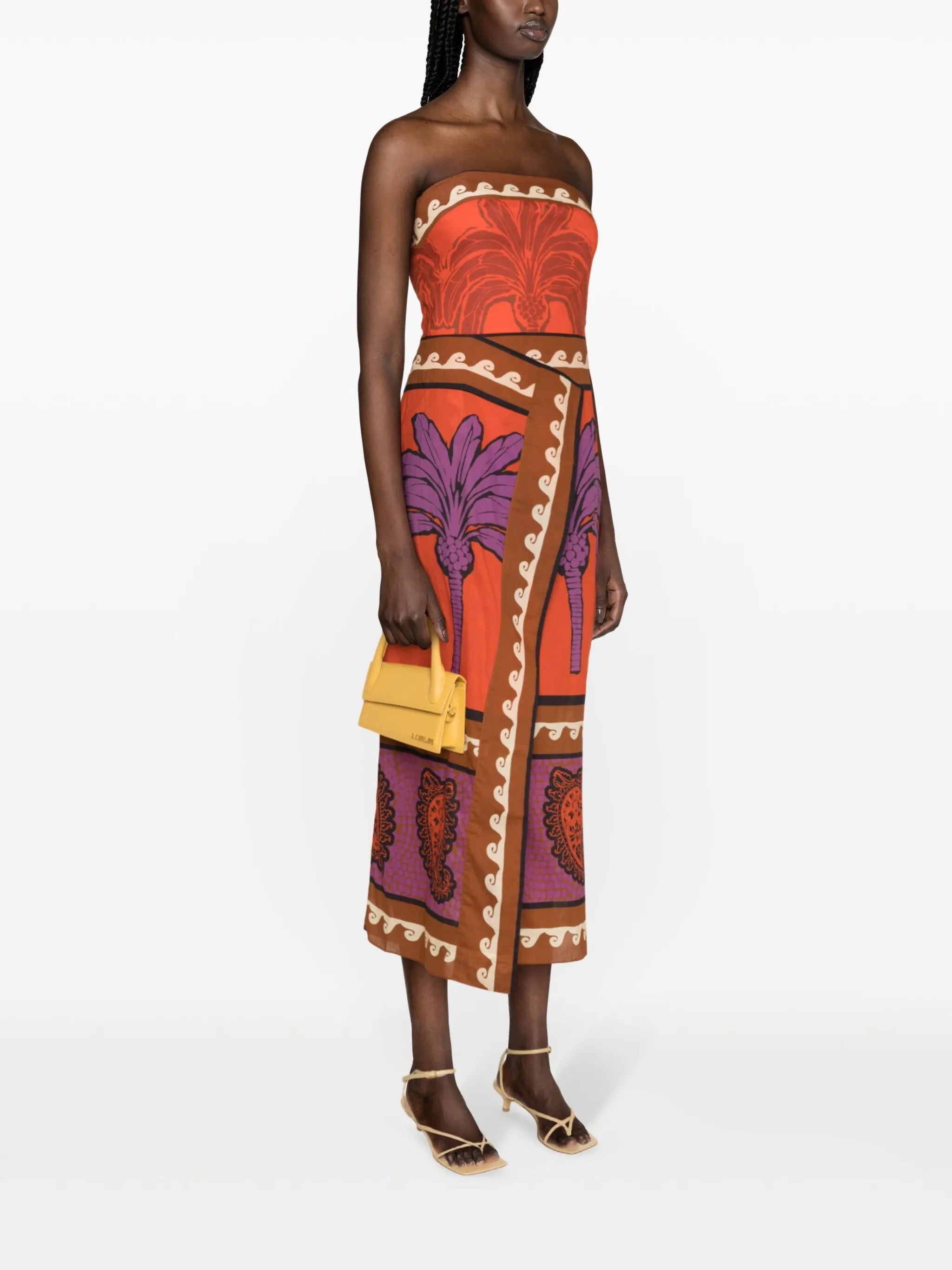 East Africa Heart midi dress