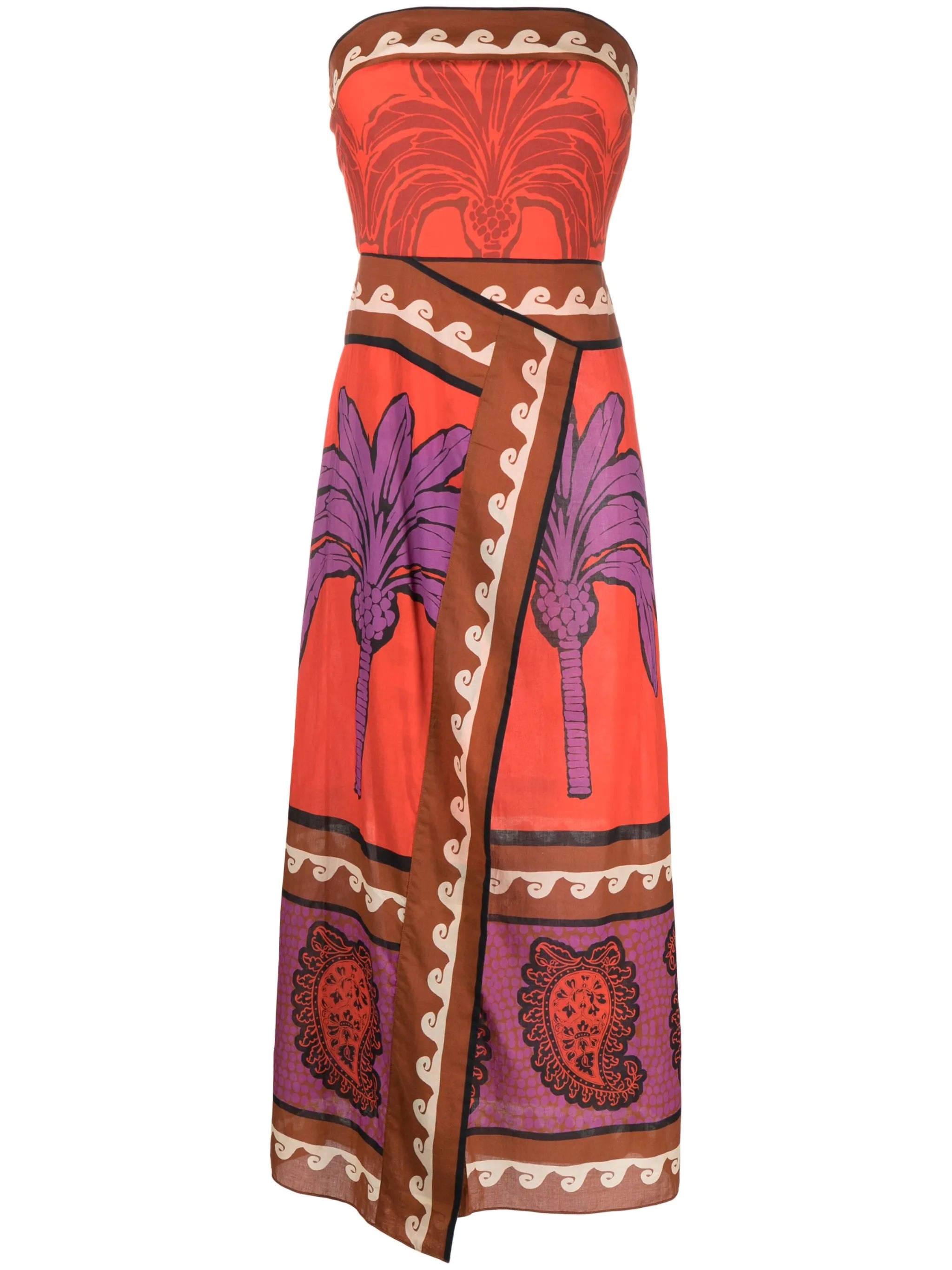 East Africa Heart midi dress