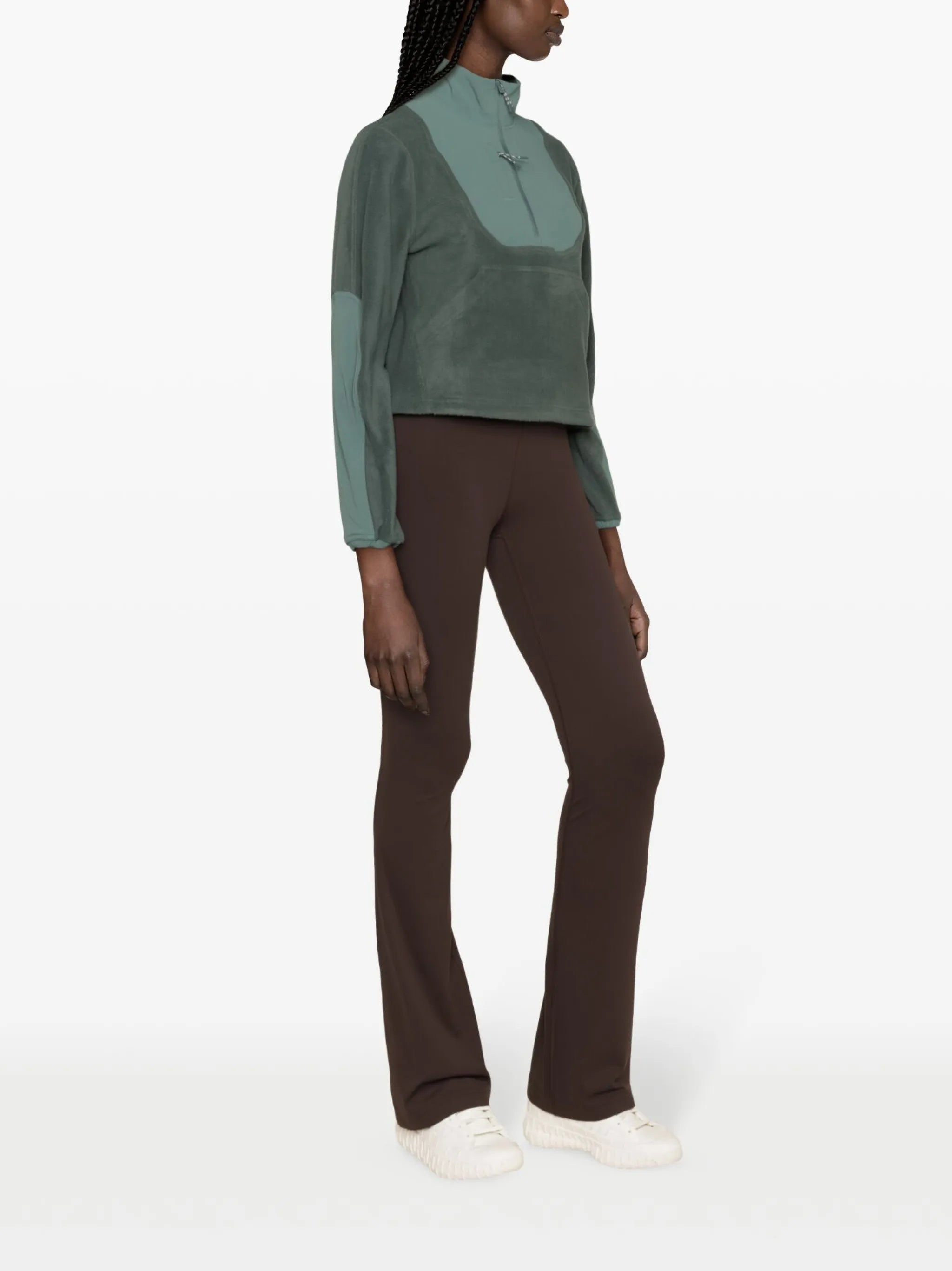 Fleece + Ripstop hiking sweatshirt