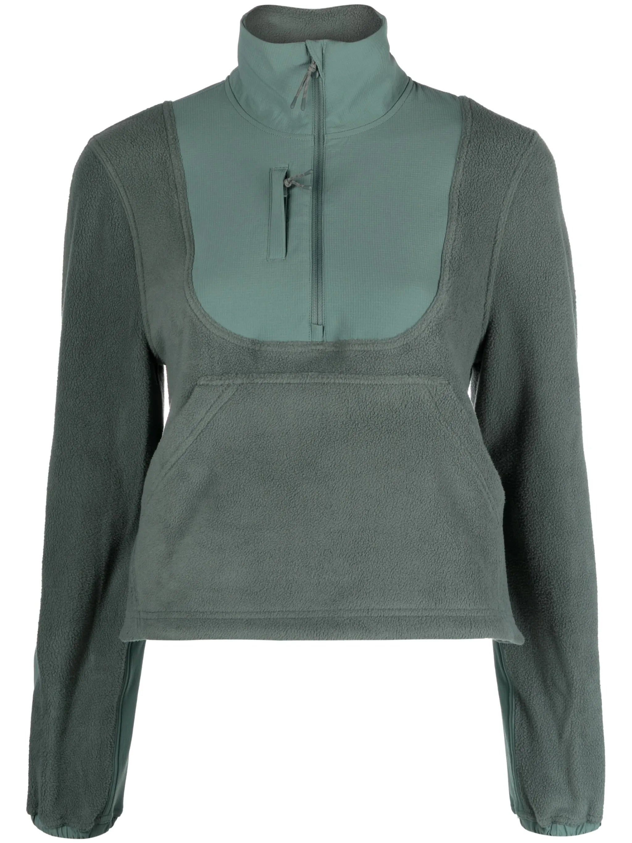 Fleece + Ripstop hiking sweatshirt