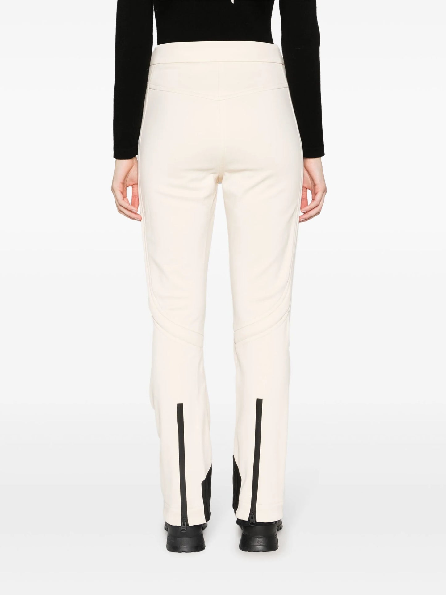 Erika ribbed-detail ski trousers