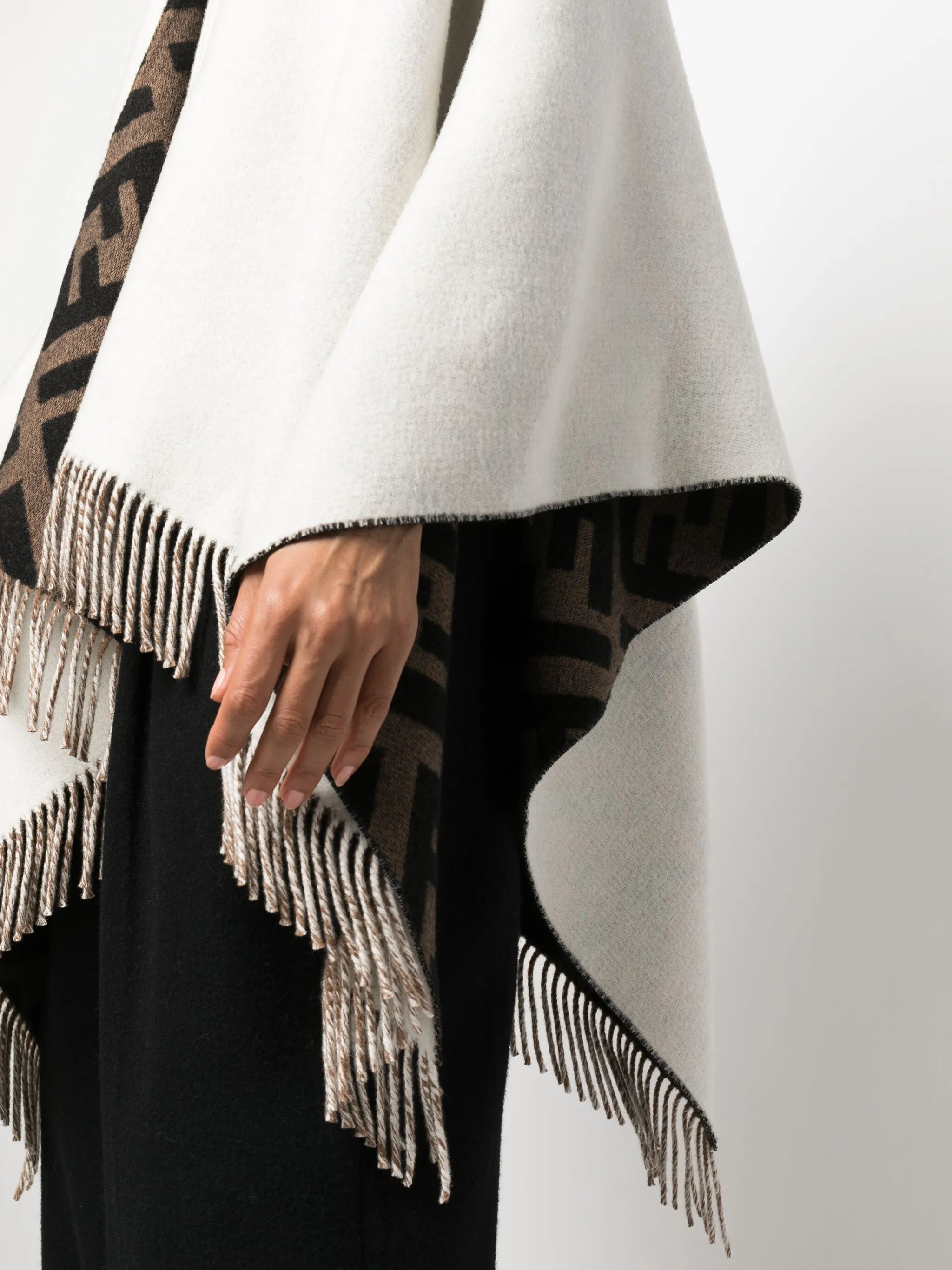 FF logo reversible cape