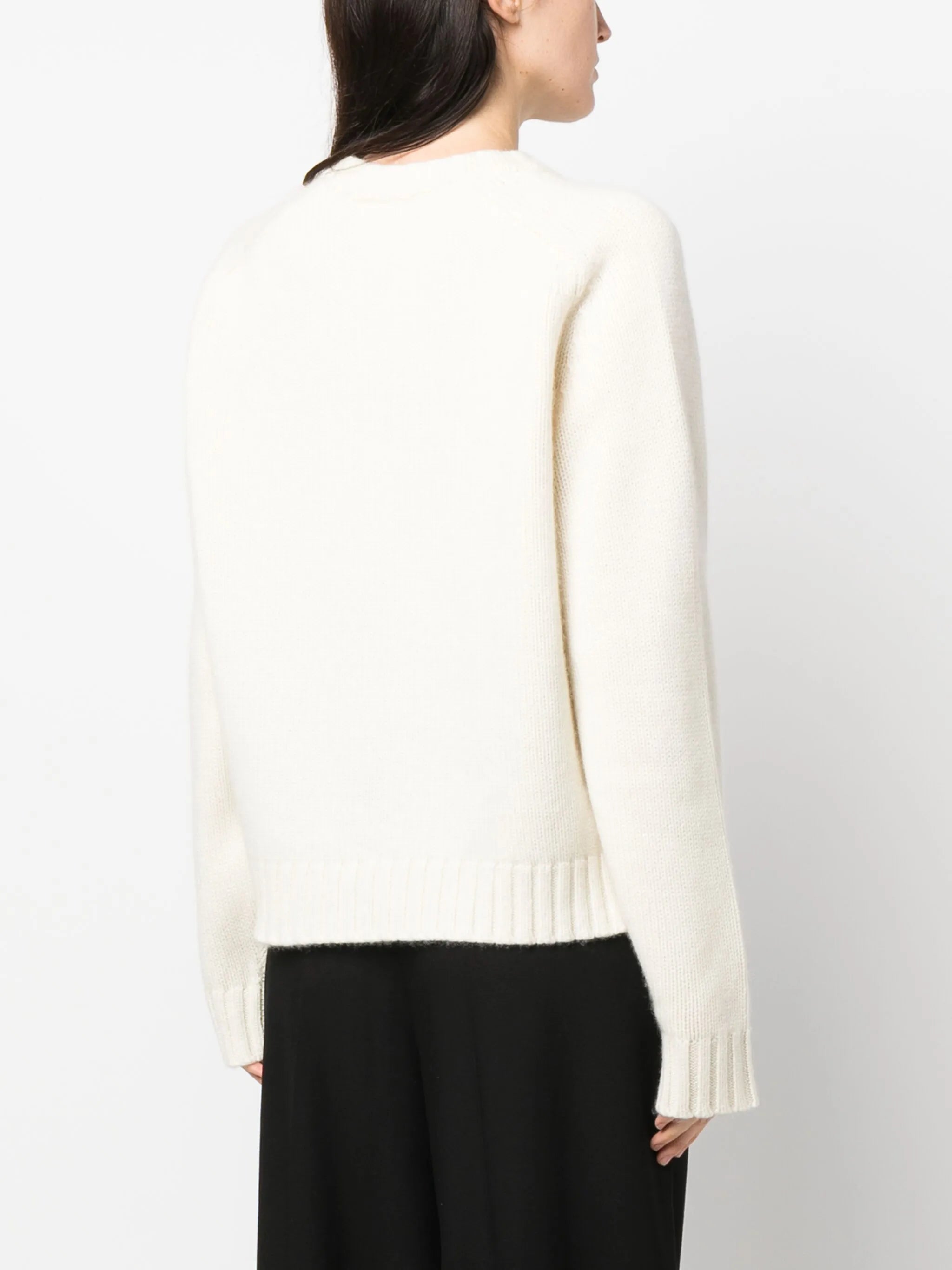 Mae cashmere crew-neck jumper