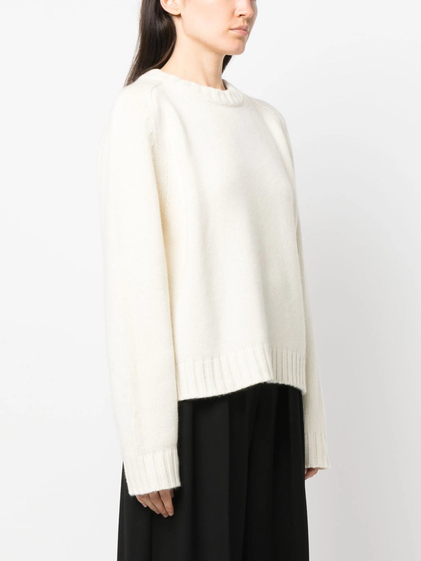 Mae cashmere crew-neck jumper