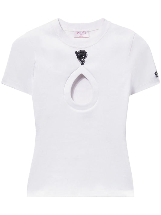 cut-out T-shirt