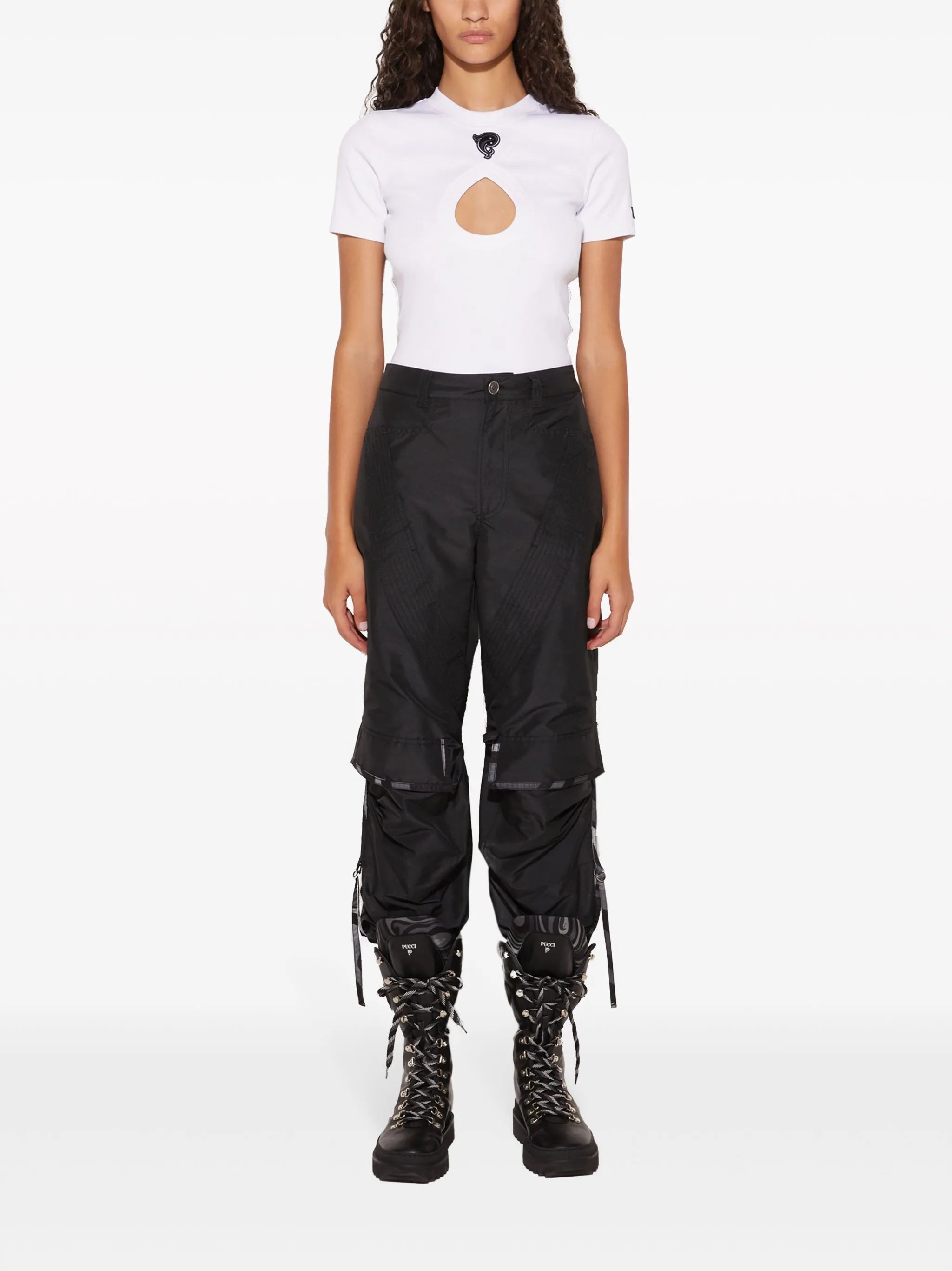 cut-out T-shirt