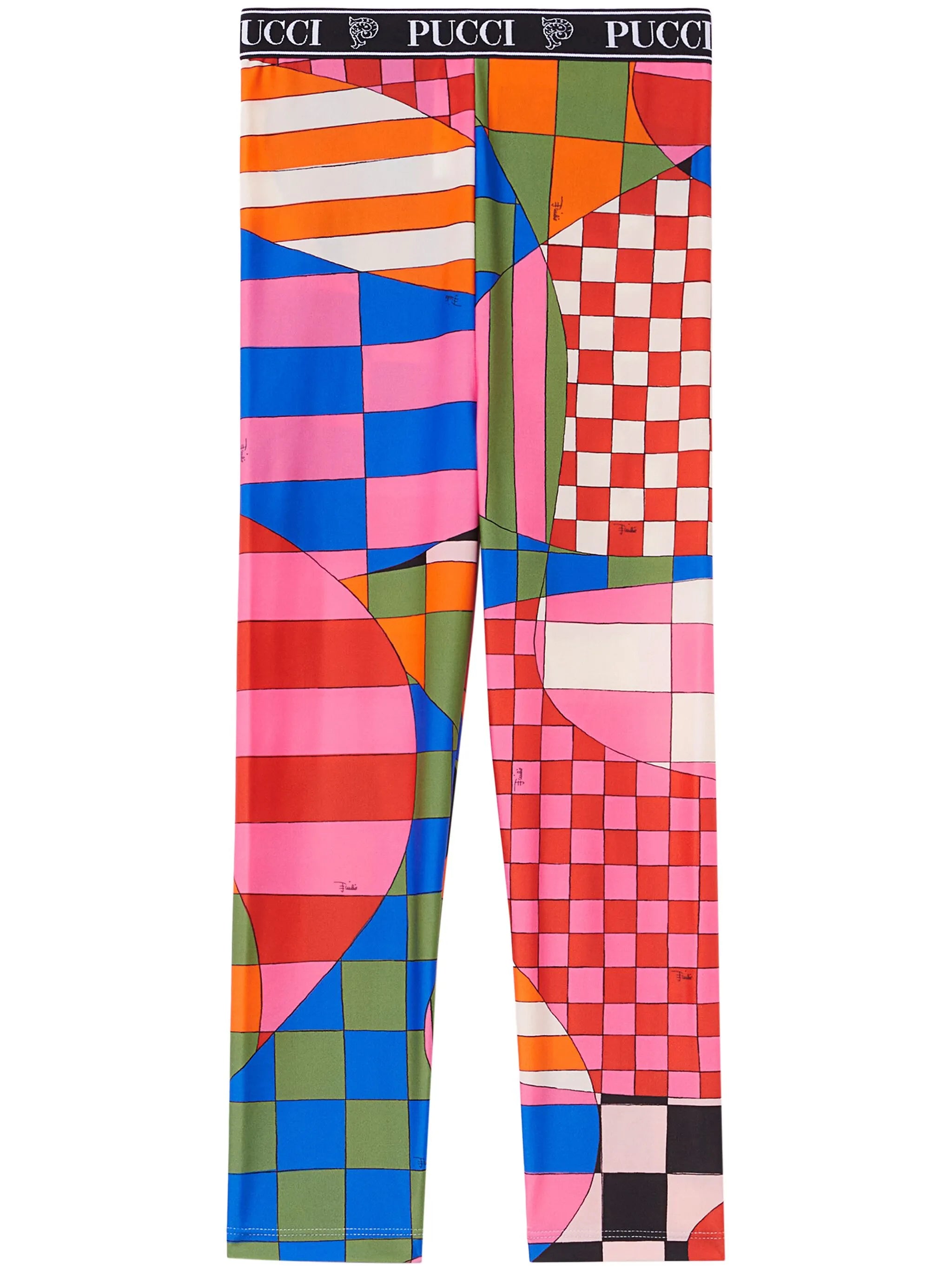 Giardino-print leggings