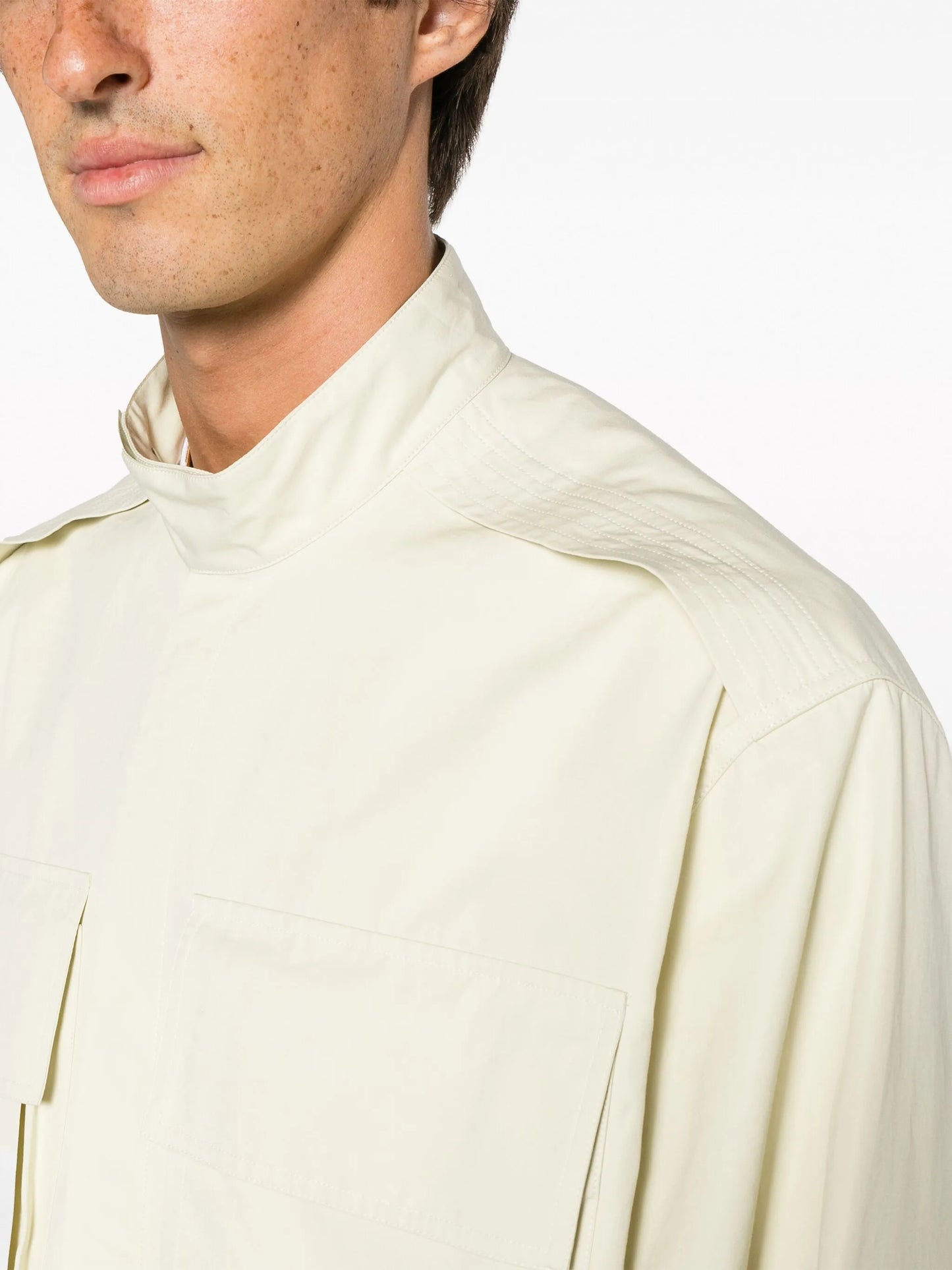 long-sleeve cotton jacket