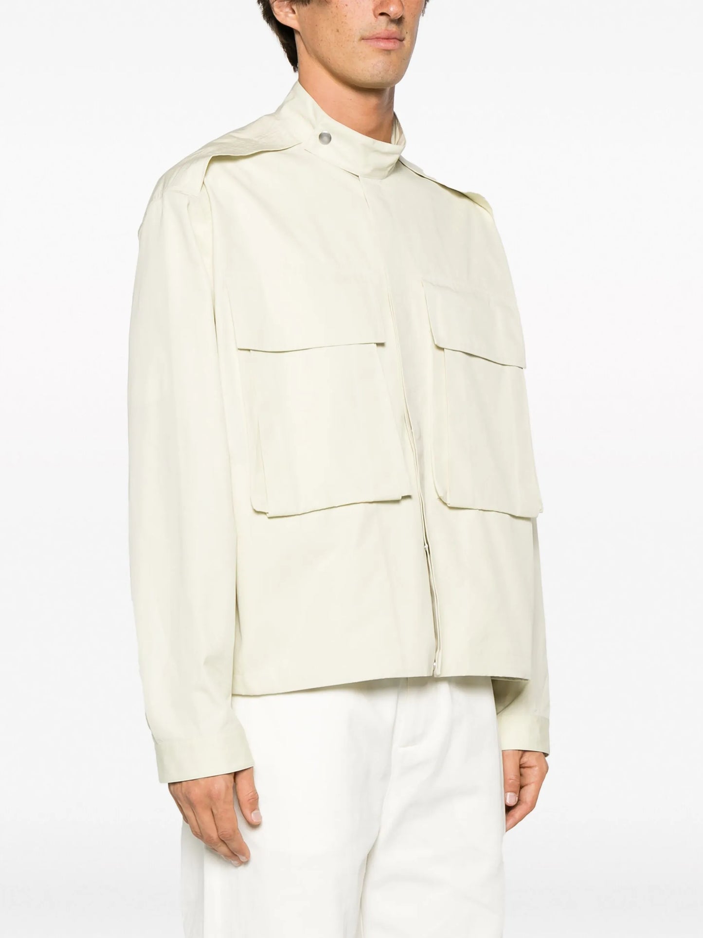 long-sleeve cotton jacket