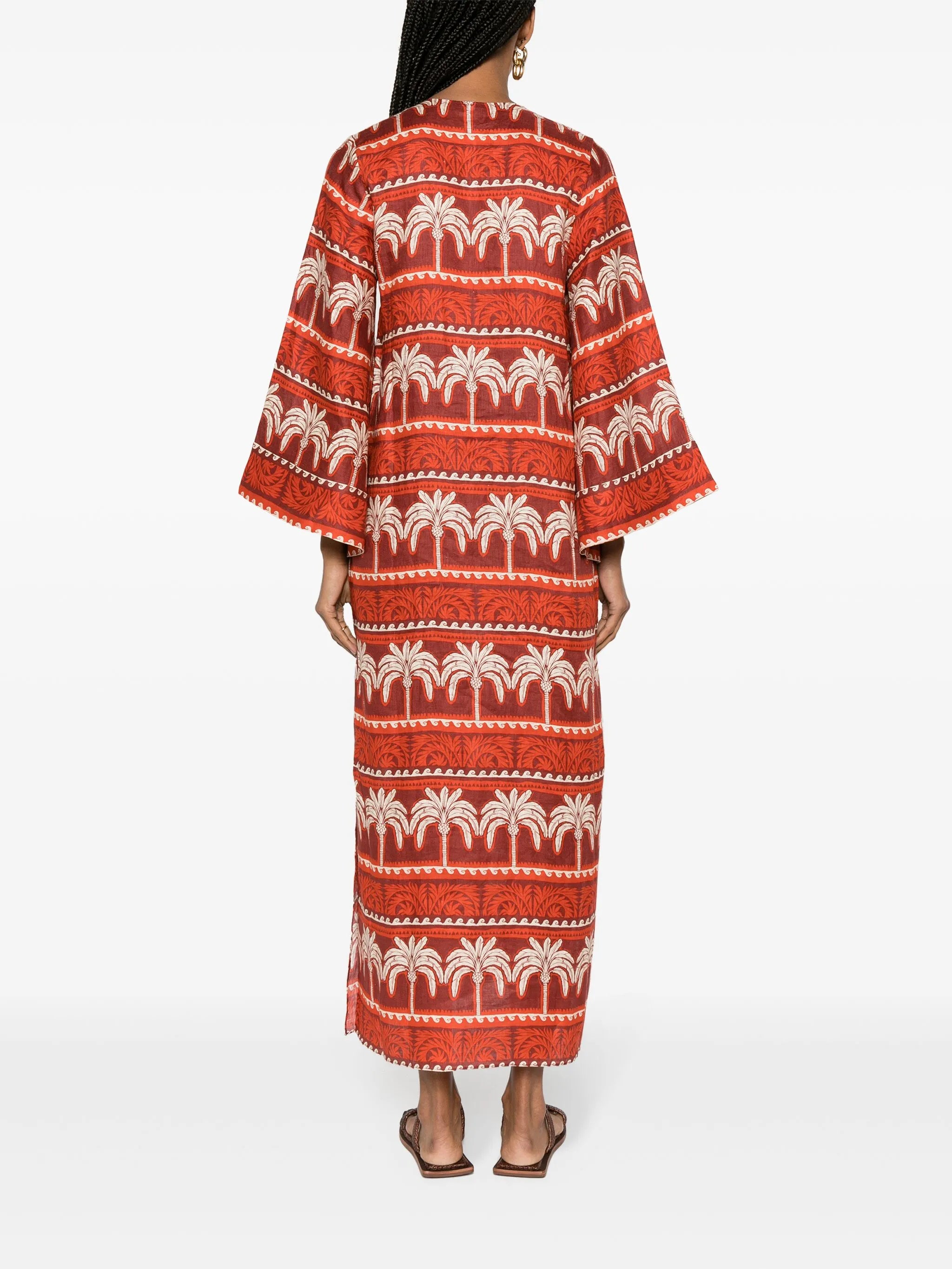 Wild Savannah linen maxi dress